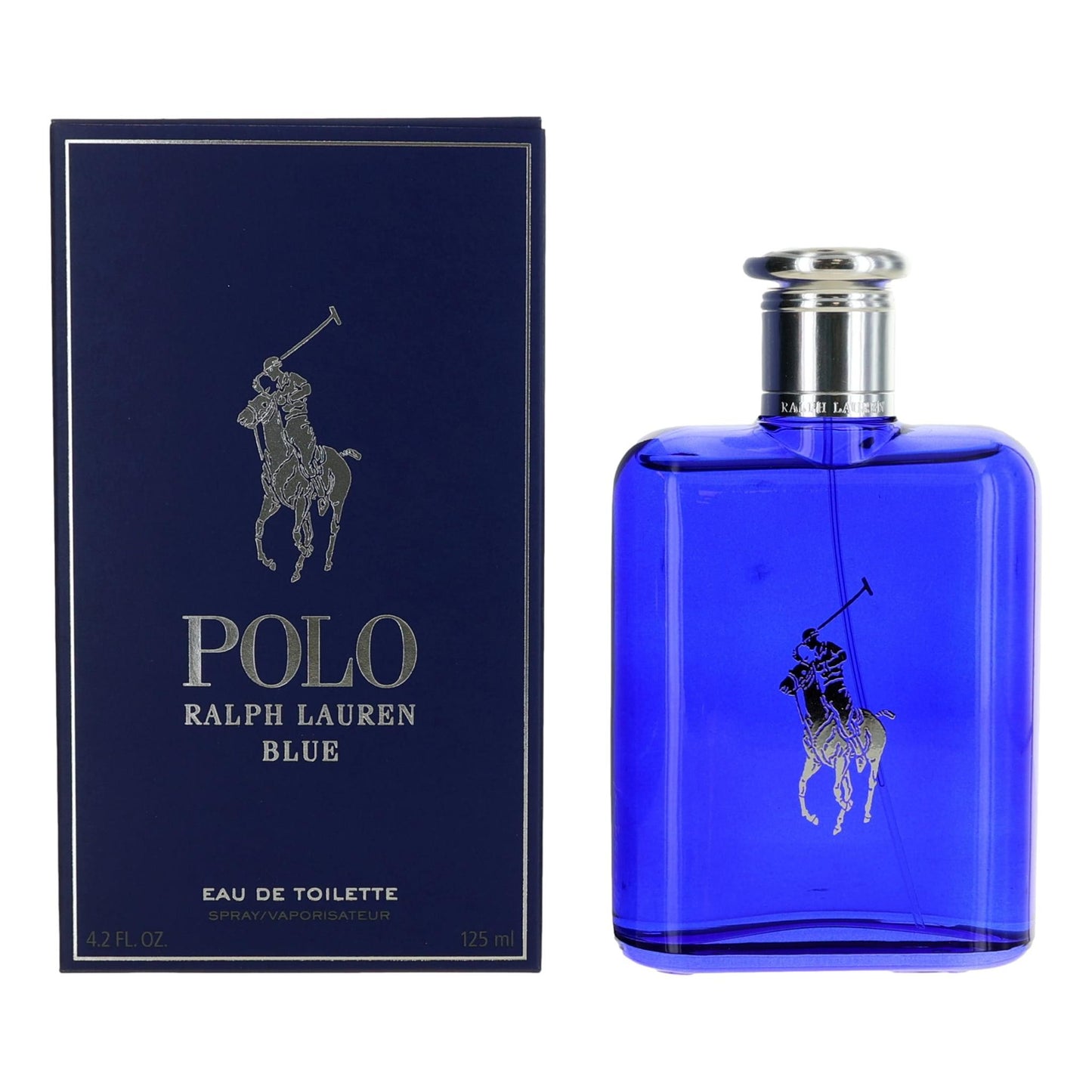 Polo Blue by Ralph Lauren, 4.2 oz EDT Spray for Men by Ralph Lauren