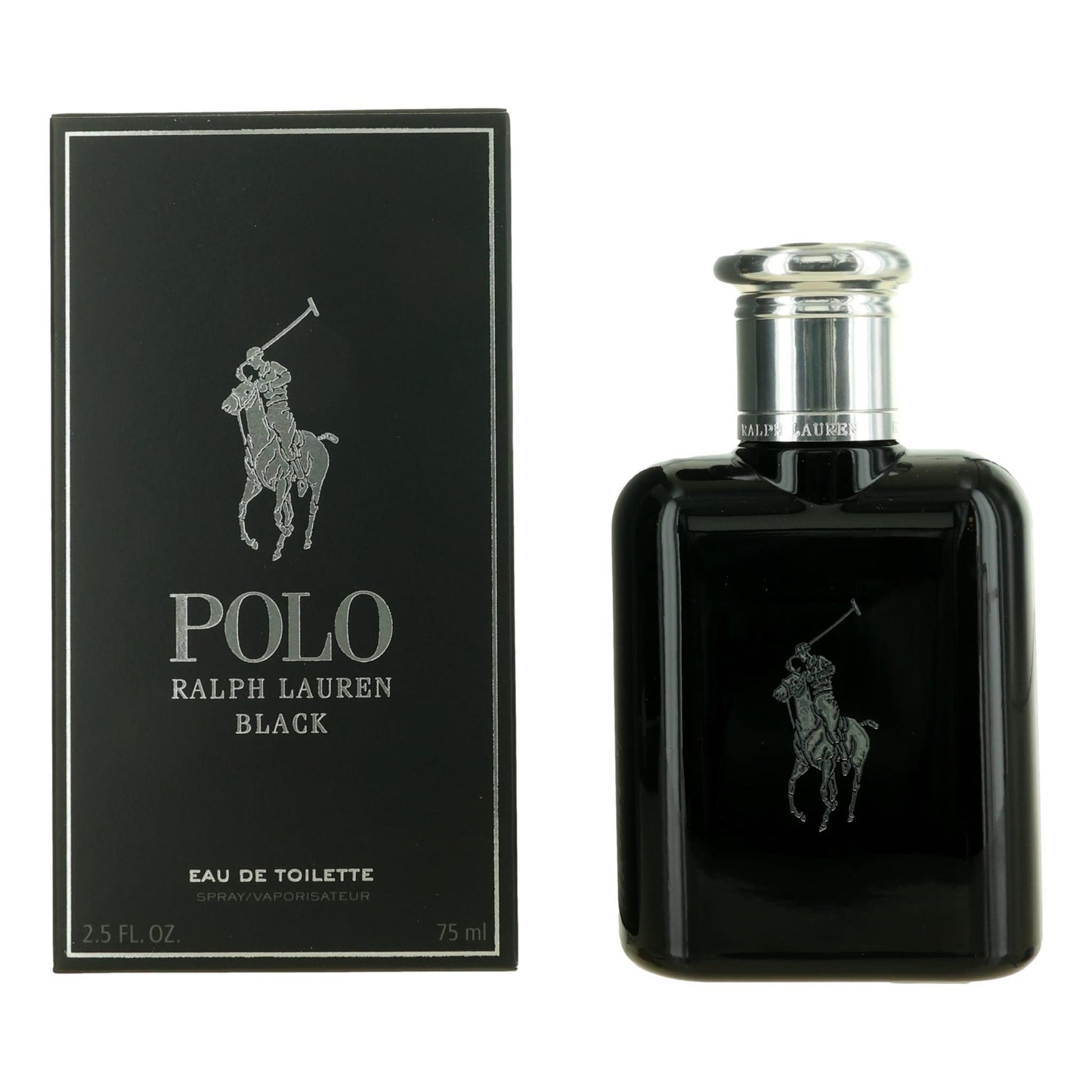Polo Black by Ralph Lauren, 2.5 oz EDT Spray for Men by Ralph Lauren