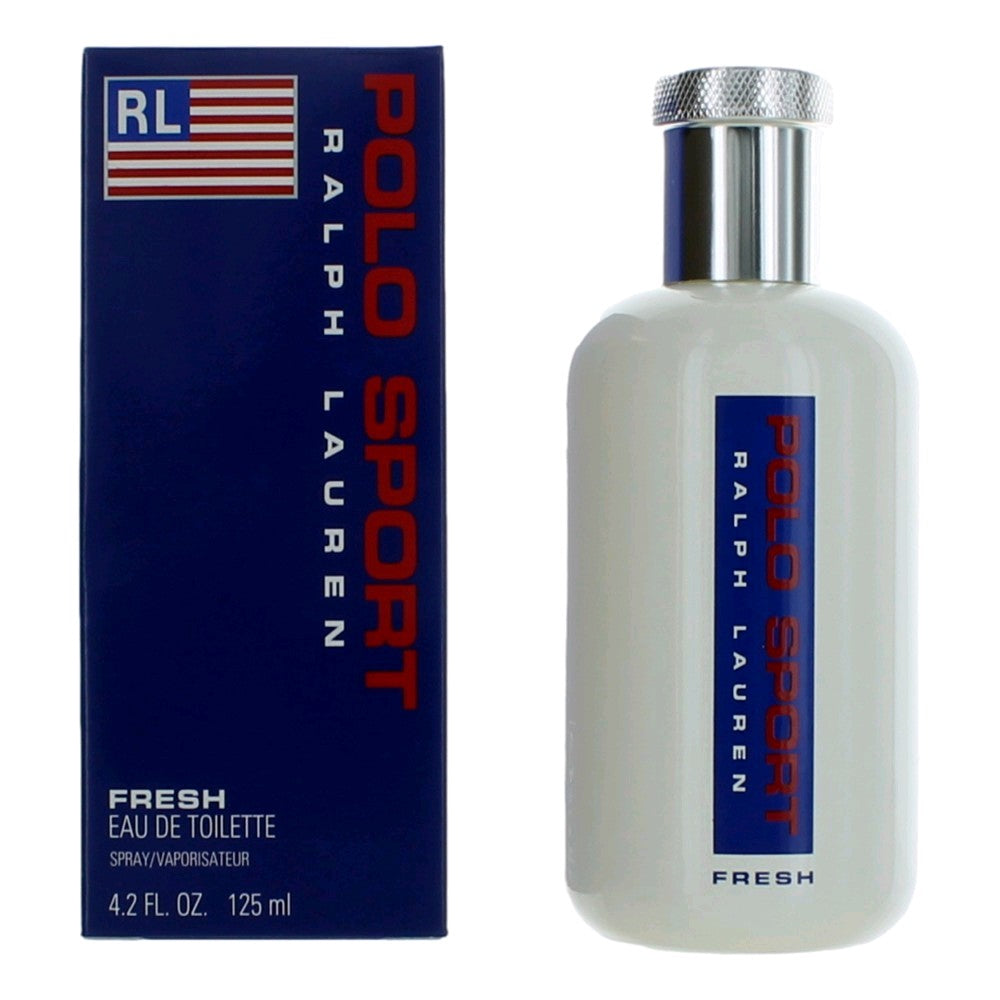 Polo Sport Fresh by Ralph Lauren, 4.2 oz EDT Spray for Men by Ralph Lauren