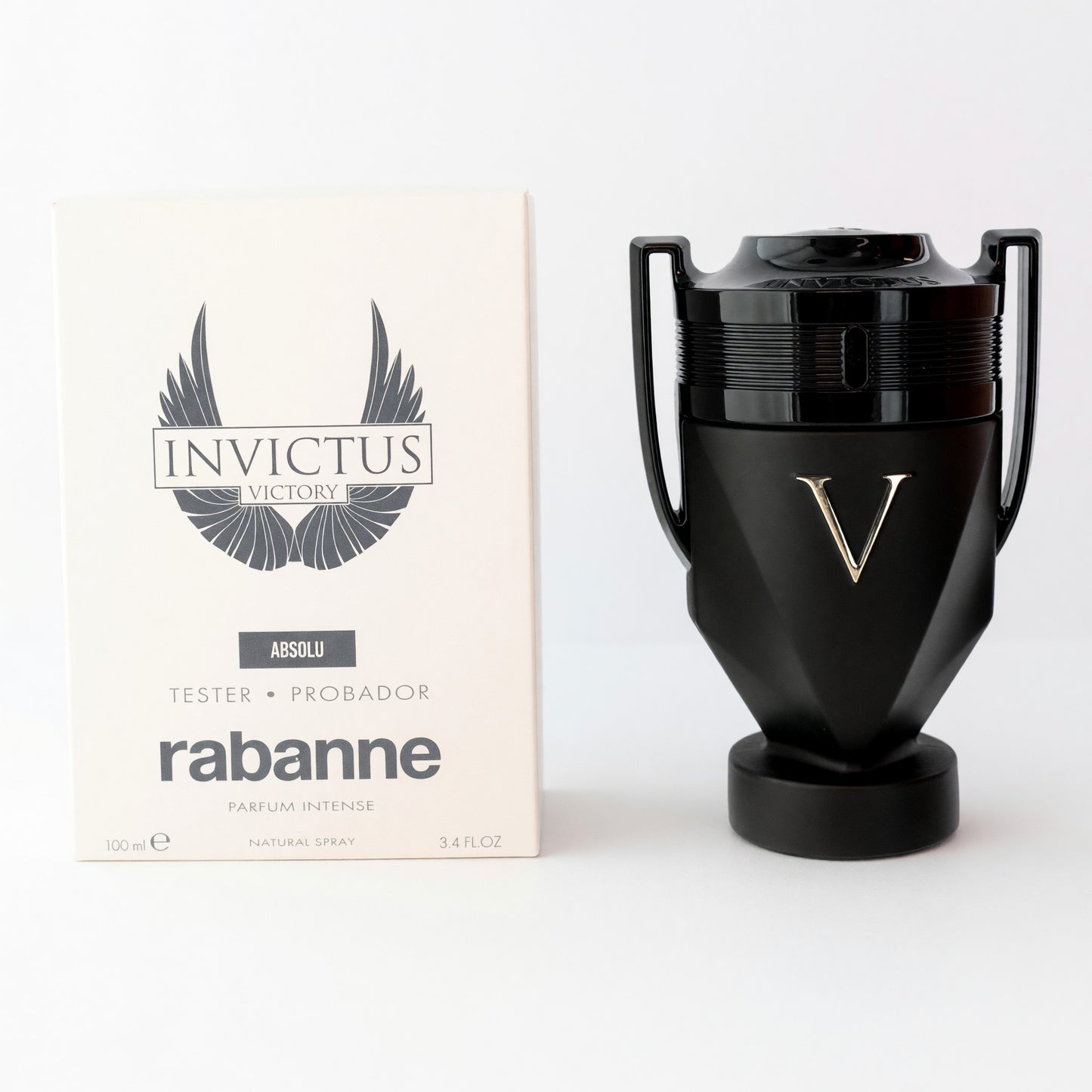 Invictus Victory Absolu by Paco Rabanne, 3.4oz Parfum Intense spray men TESTER by Paco Rabanne