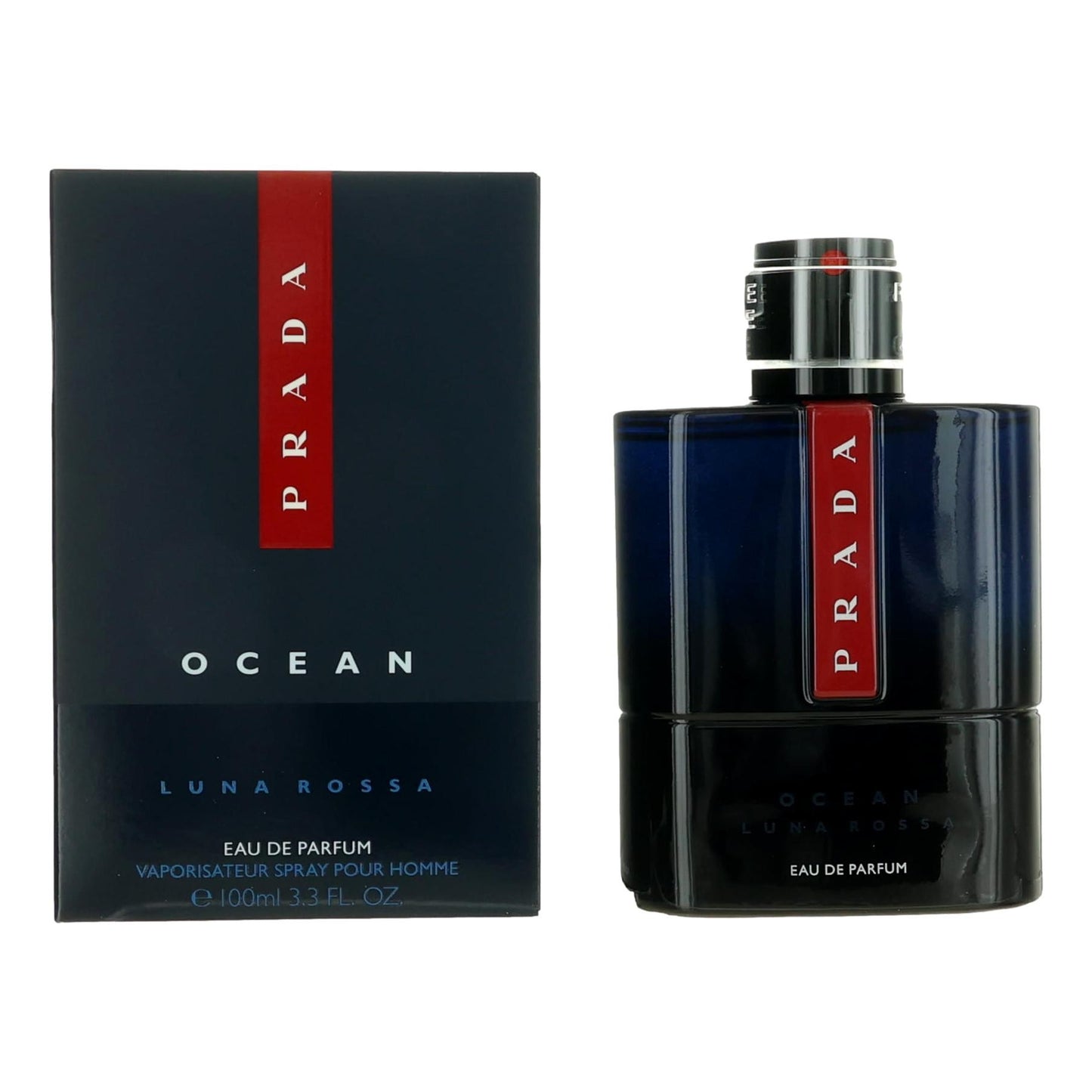 Prada Luna Rossa Ocean by Prada, 3.4 oz EDP Spray for Men by Prada