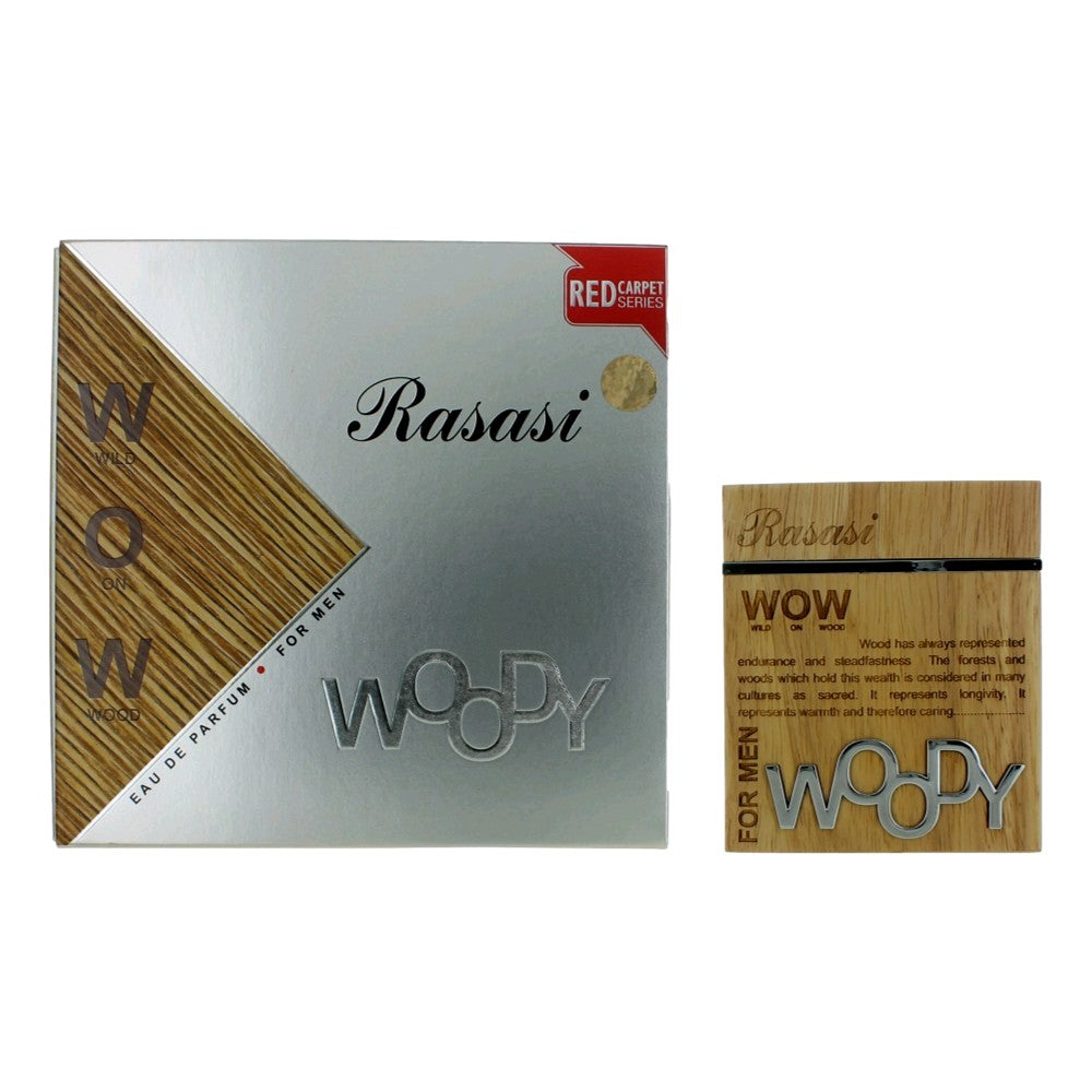 Woody by Rasasi, 2 oz EDP Spray for Men by Rasasi