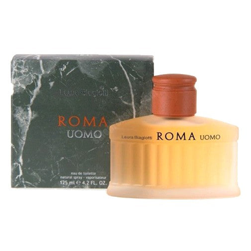 Roma Uomo by Laura Biagiotti, 4.2 oz EDT Spray for Men by Laura Biagiotti