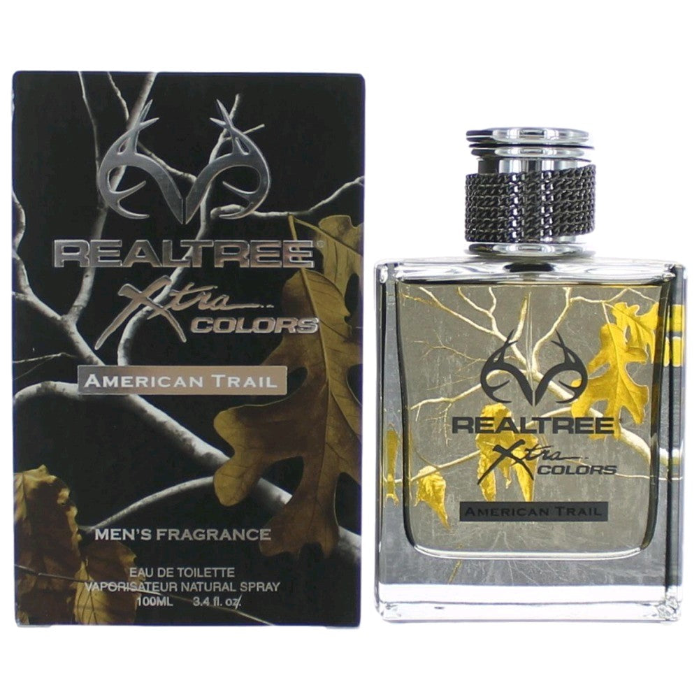 Realtree Xtra Colors American Trail by Realtree, 3.4oz EDT Spray men by Realtree