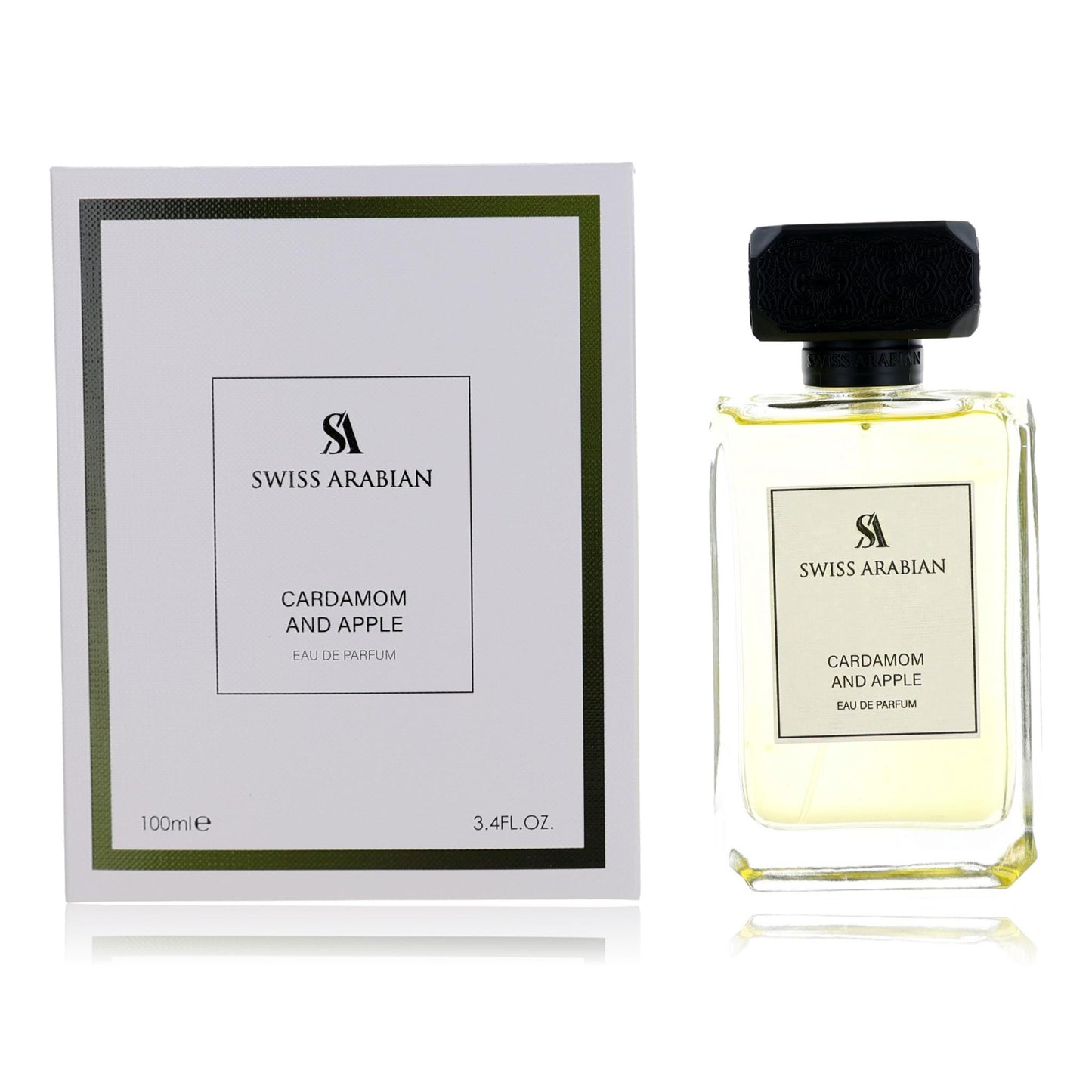 Cardamom and Apple by Swiss Arabian, 3.4 oz EDP for Men by Swiss Arabian