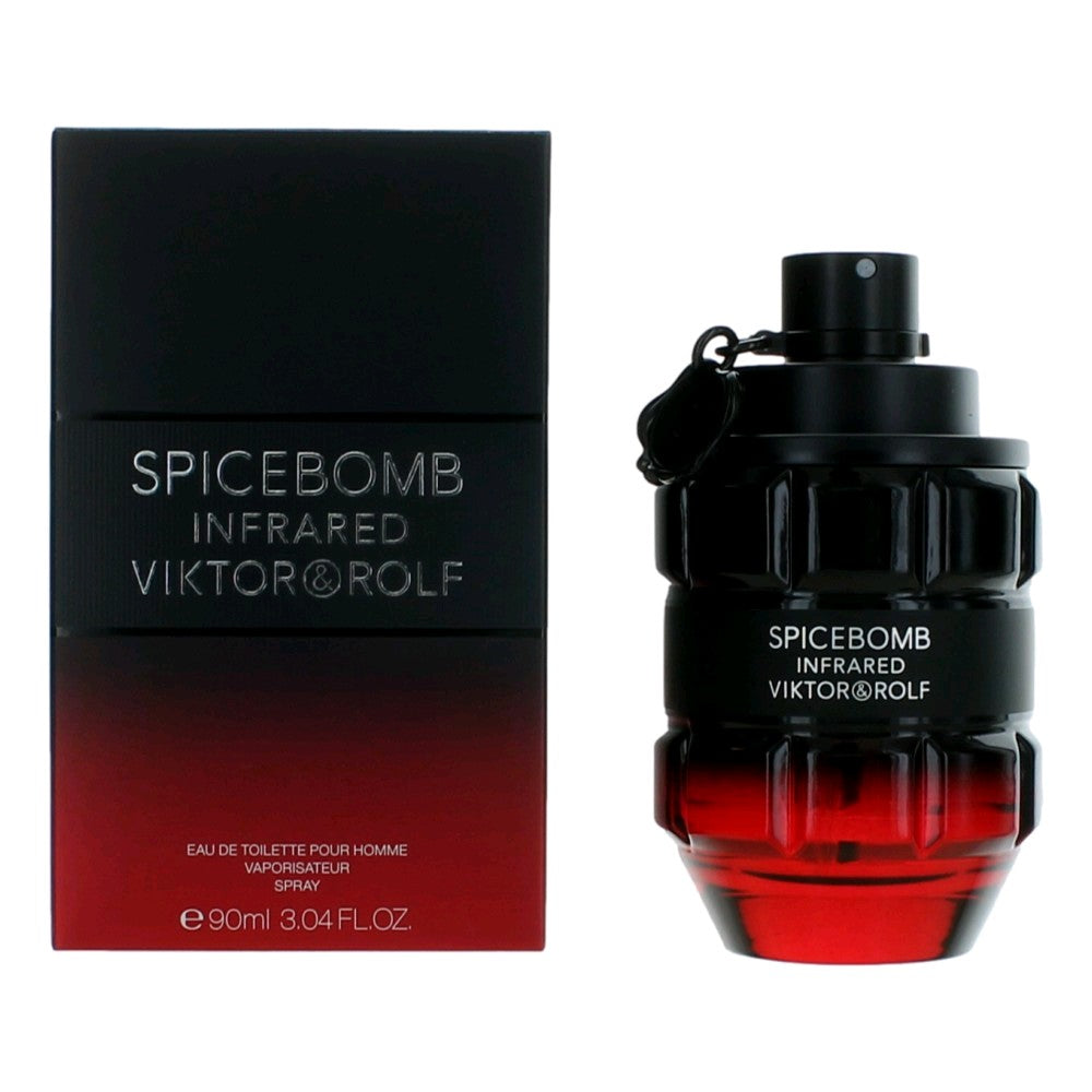 Spicebomb Infrared by Viktor & Rolf, 3.04 oz EDT Spray for Men by Viktor & Rolf