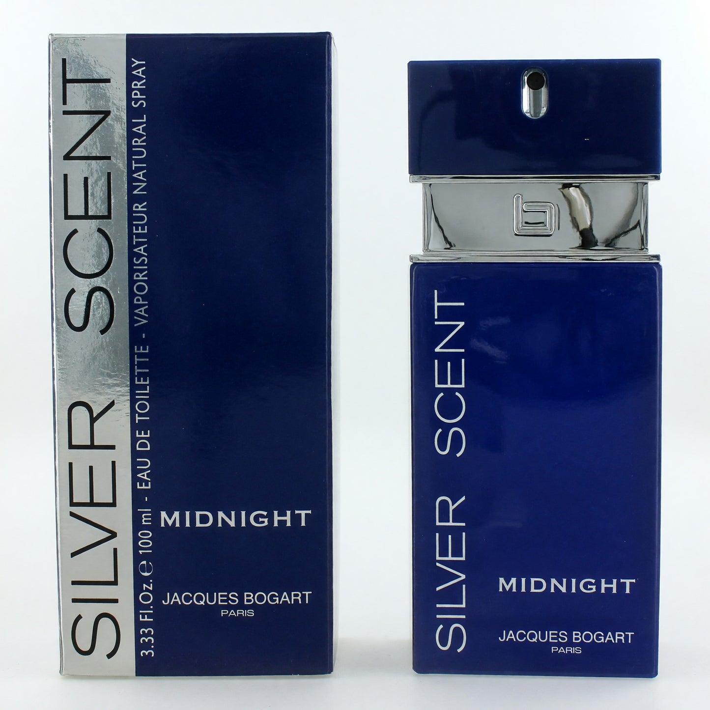Silver Scent Midnight by Jacques Bogart, 3.33 oz EDT for Men by Jacques Bogart