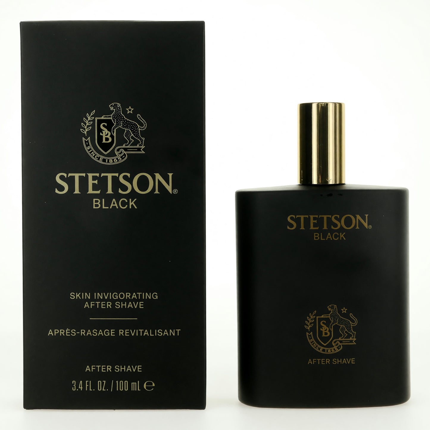 Stetson Black by Coty, 3.4oz Skin Invigorating After Shave Splash men by Coty