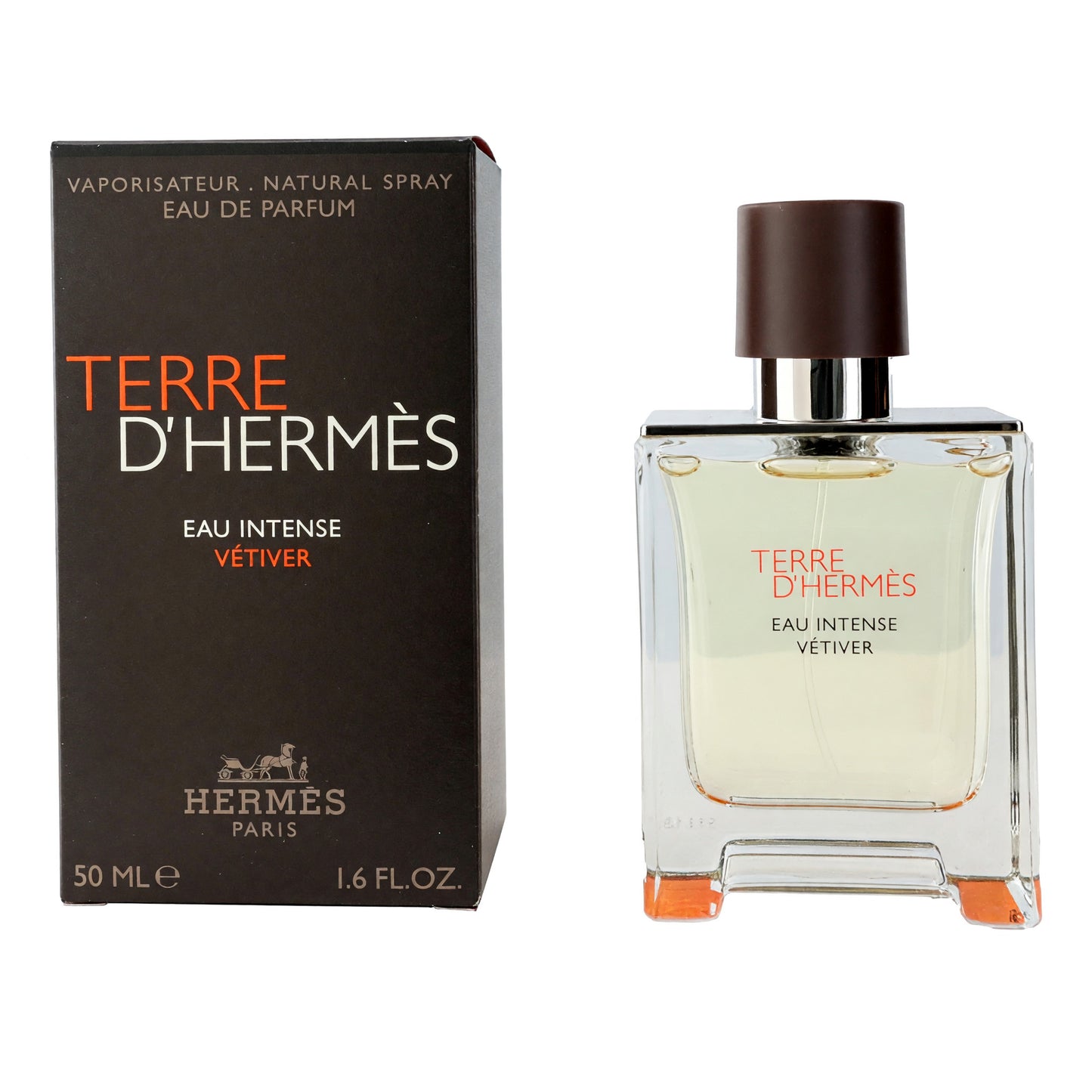 Terre D'Hermes Eau Intense Vetiver by Hermes, 1.6 oz EDP Spray for Men by Hermes