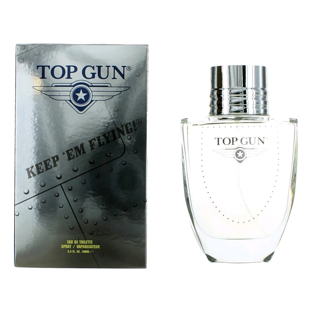 Top Gun Rivet by Top Gun, 3.4 oz EDT Spray for Men by Top Gun