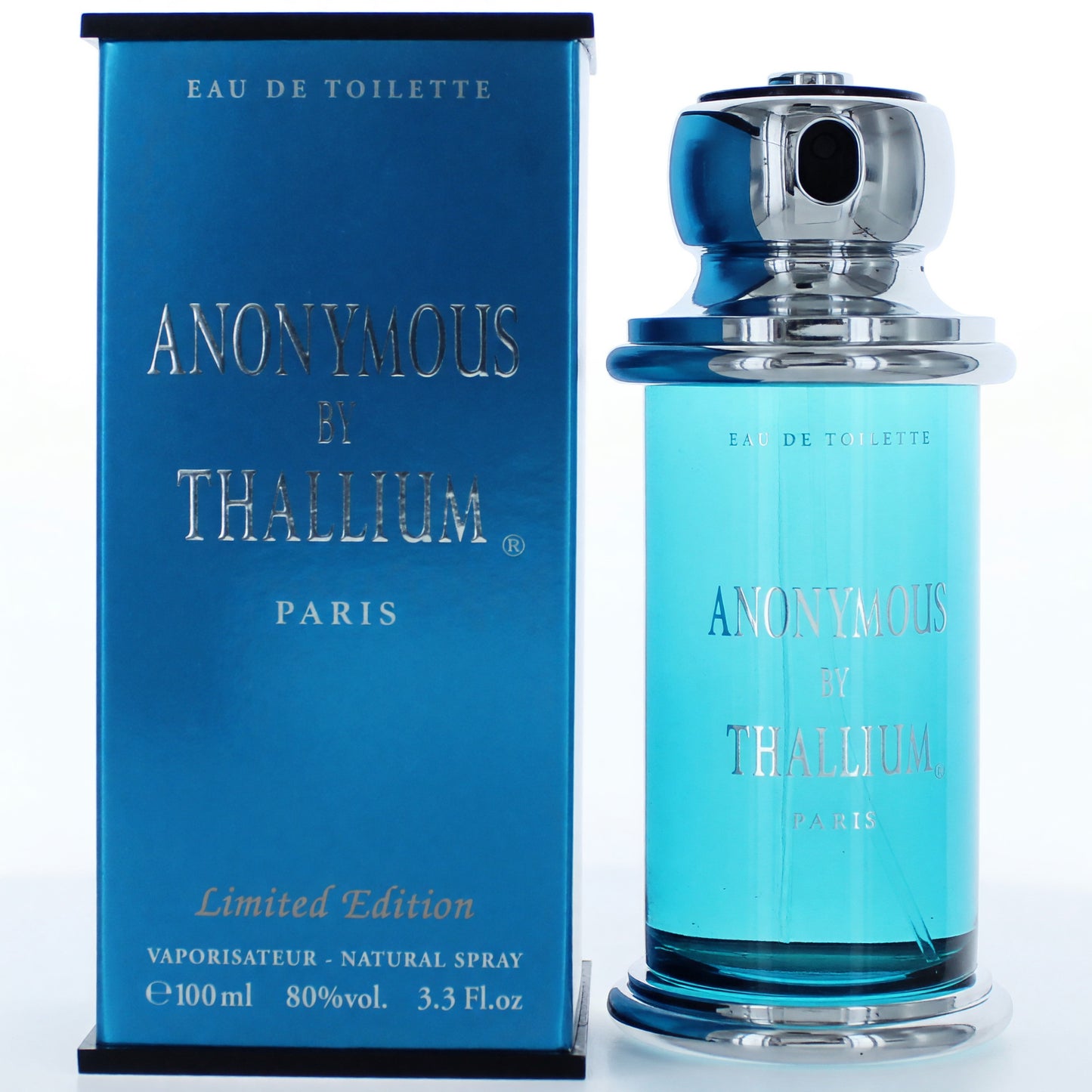 Anonymous by Thallium, 3.3 oz EDT Spray for Men by Jacques Evard