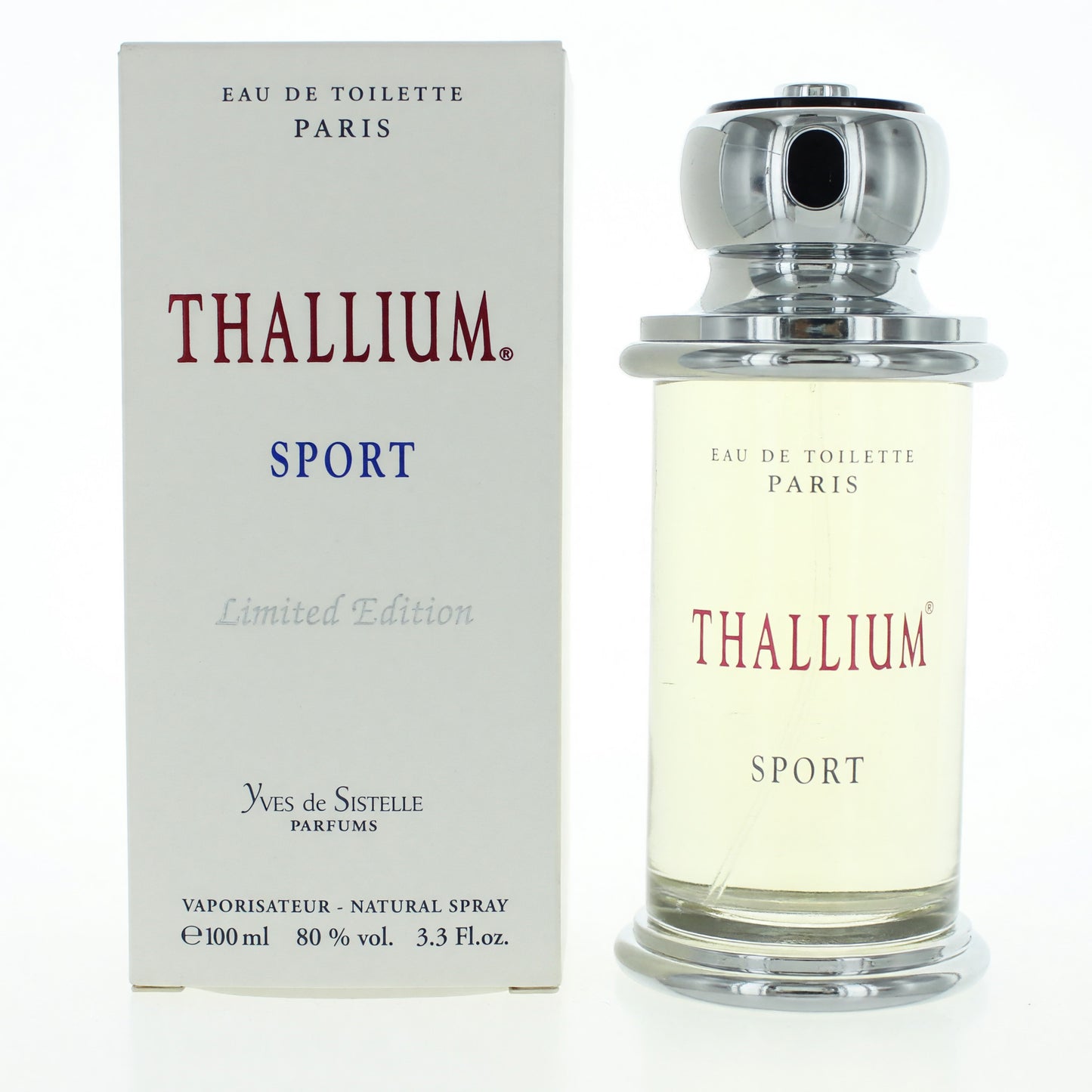 Thallium Sport by Jacques Evard, 3.3 oz EDT Spray for Men by Jacques Evard