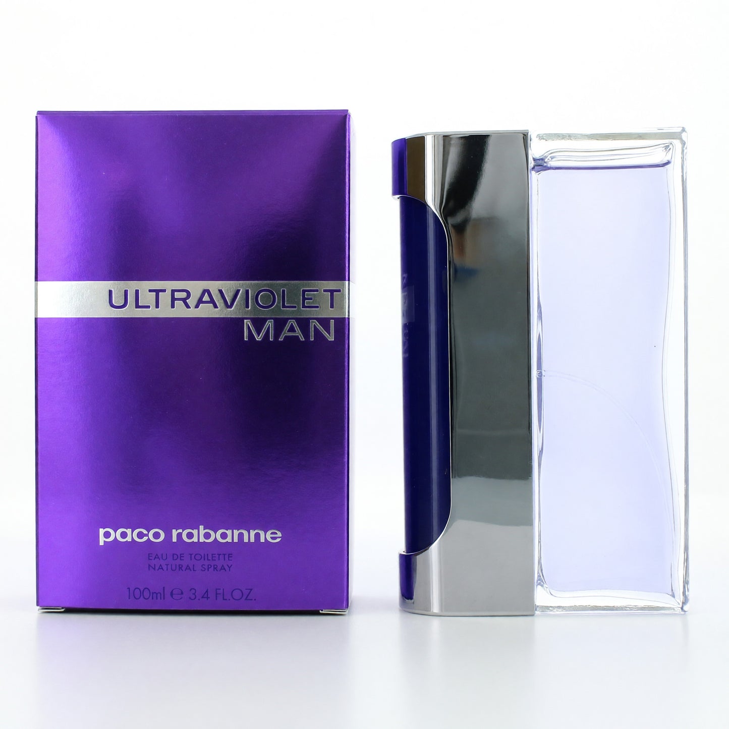 Ultraviolet Man by Paco Rabanne, 3.4 oz EDT Spray for Men by Paco Rabanne