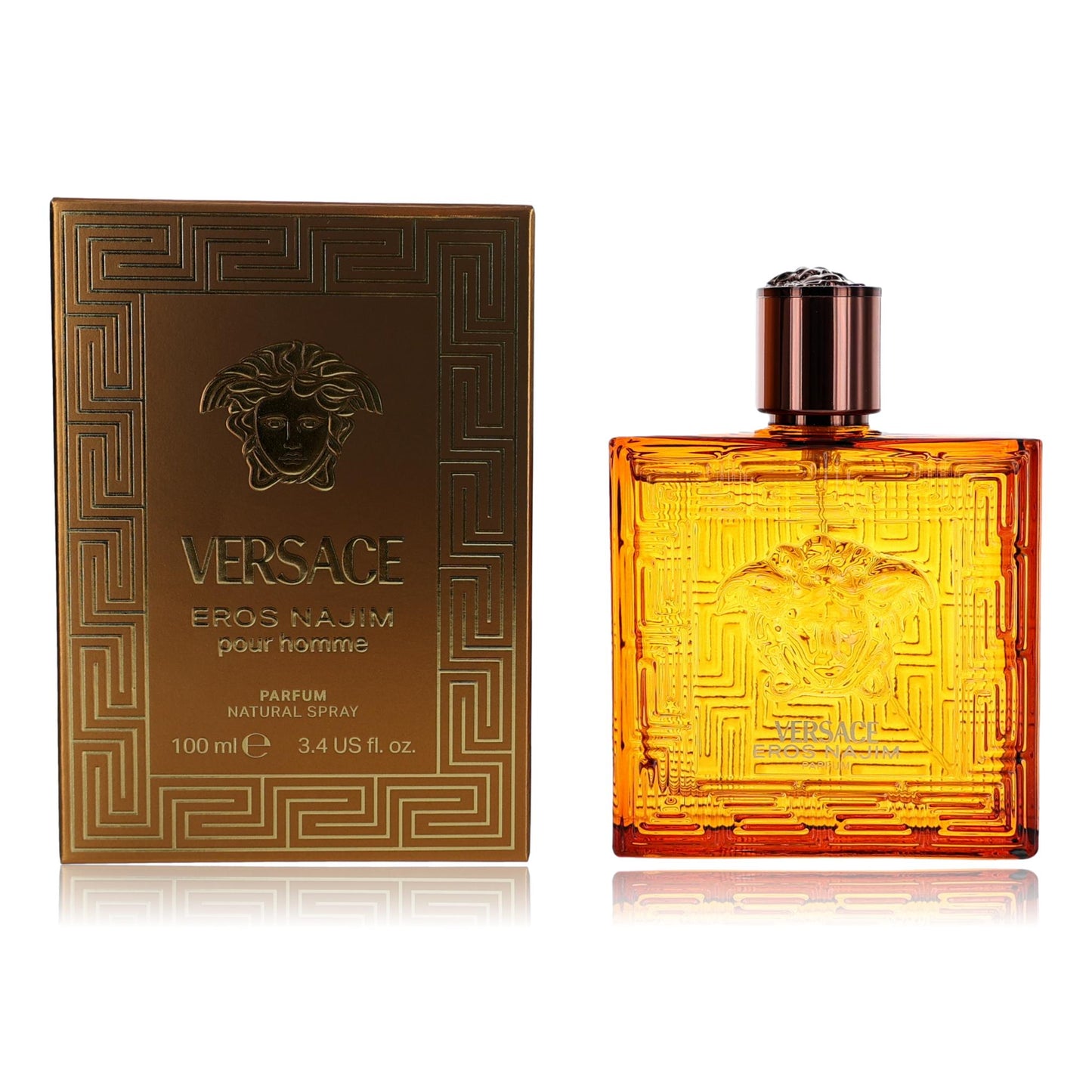 Eros Najim by Versace, 3.4 oz Parfum Spray for Men by Versace