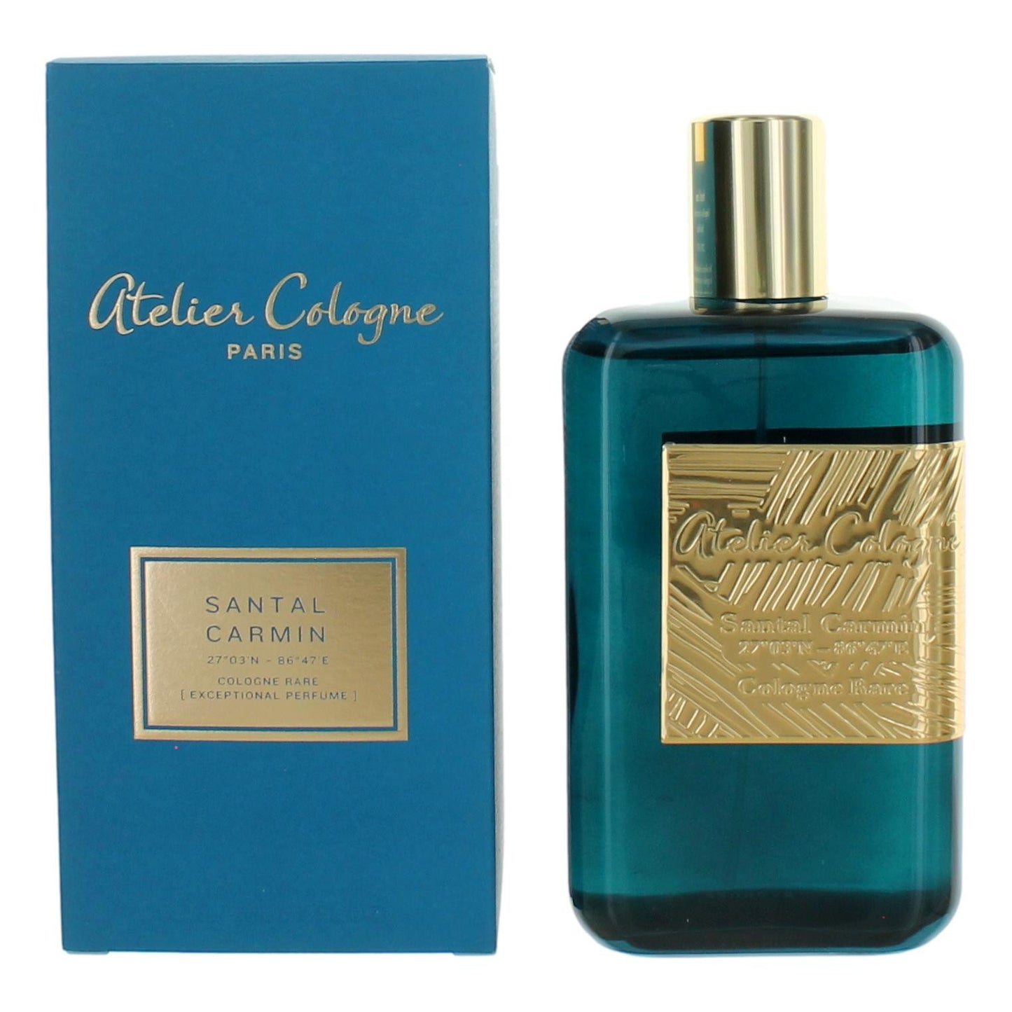 Santal Carmin Cologne Rare, 6.7oz Exceptional Perfume Spray for Unisex by Atelier Cologne