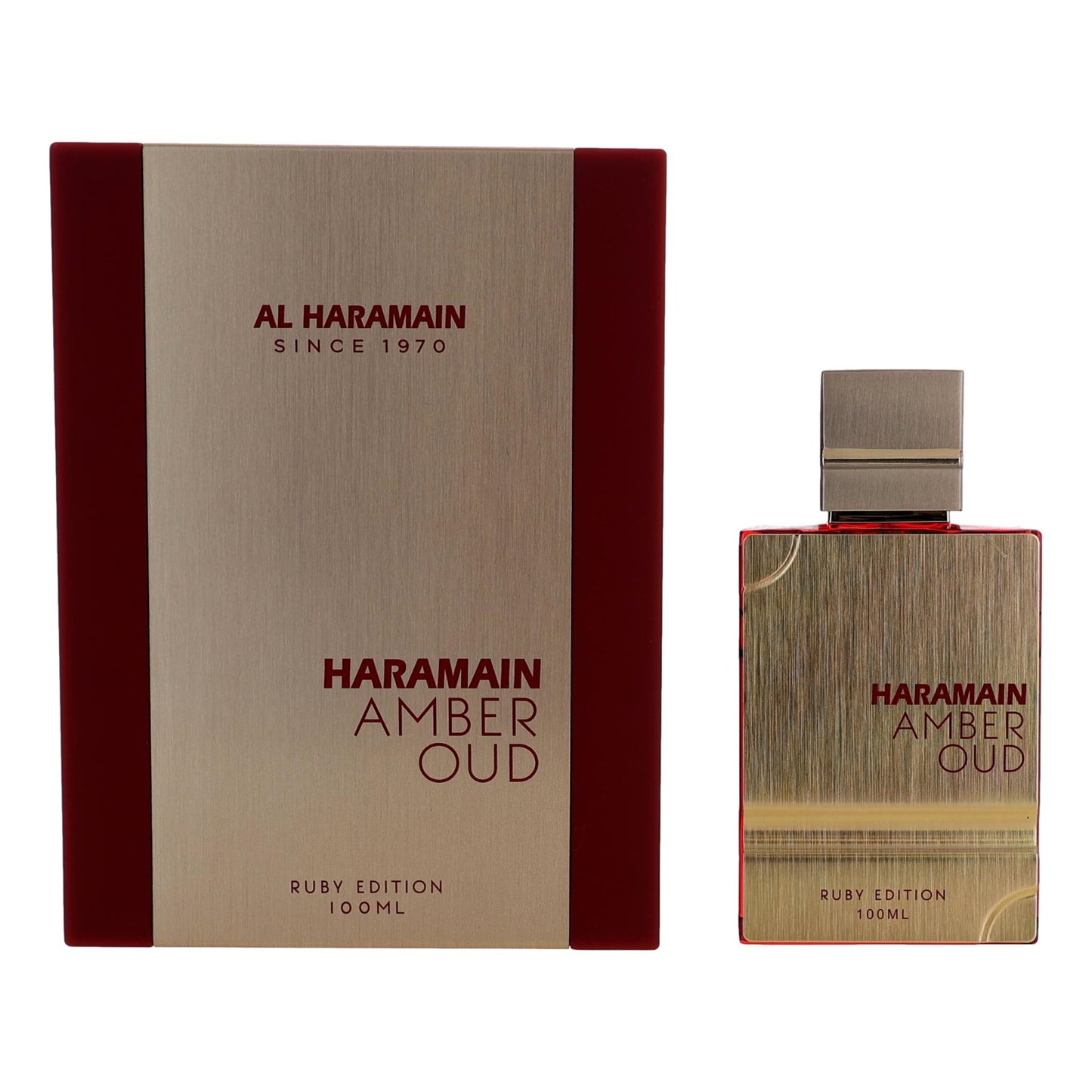 Amber Oud Ruby Edition by Al Haramain, 3.4 oz EDP Spray for Unisex by Al Haramain
