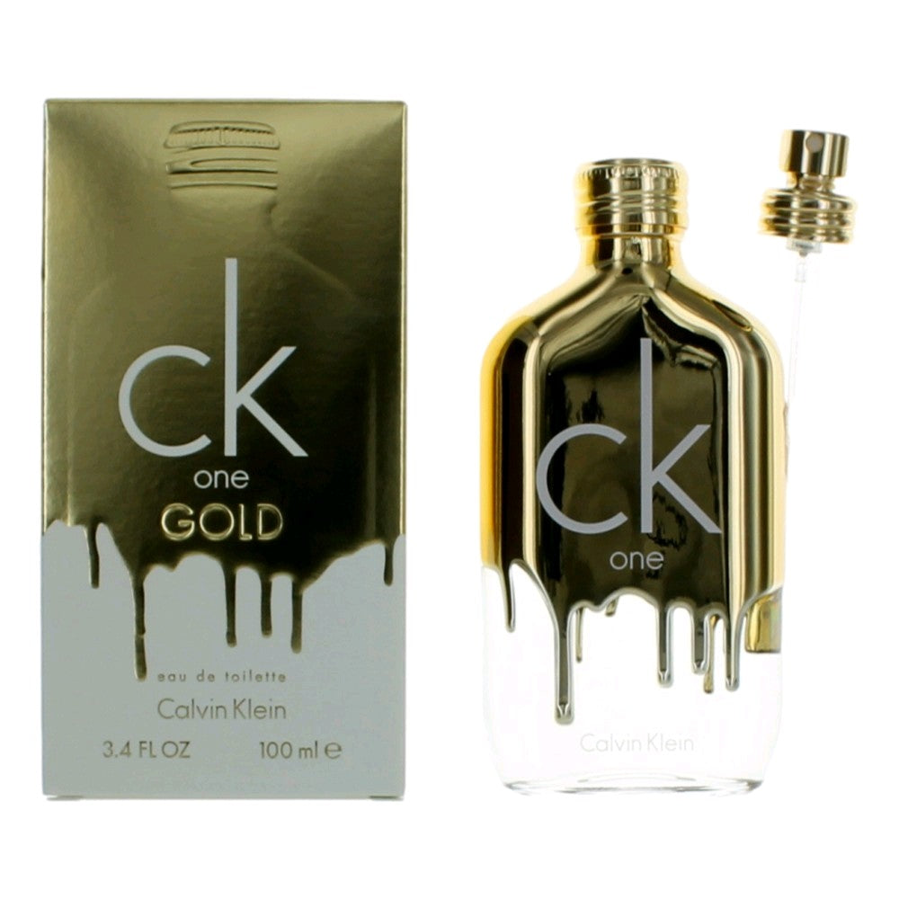 CK One Gold by Calvin Klein, 3.4 oz EDT Spray for Unisex by Calvin Klein