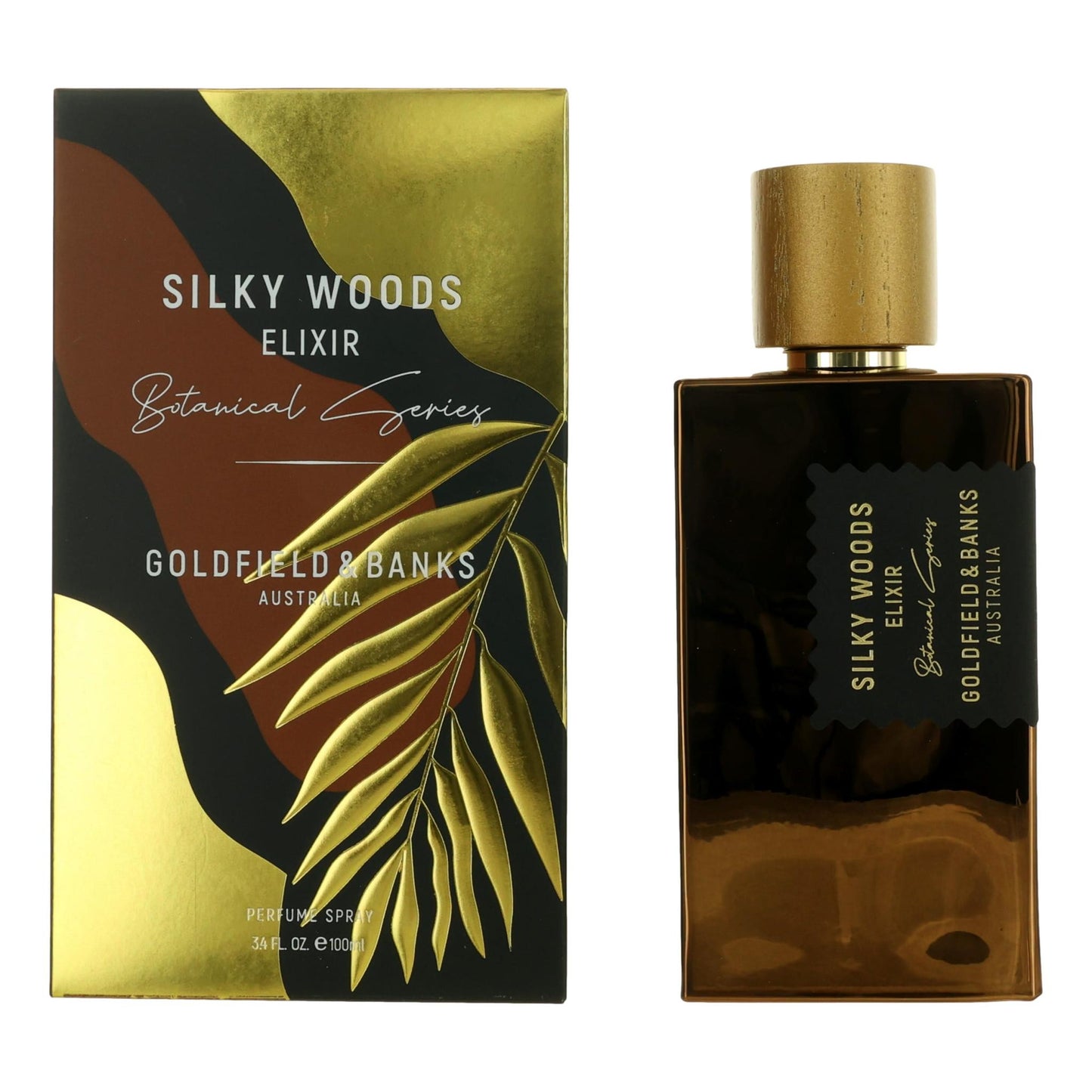 Silky Woods Elixir by Goldfield & Banks, 3.4oz Perfume Spray for Unisex by Goldfield & Banks