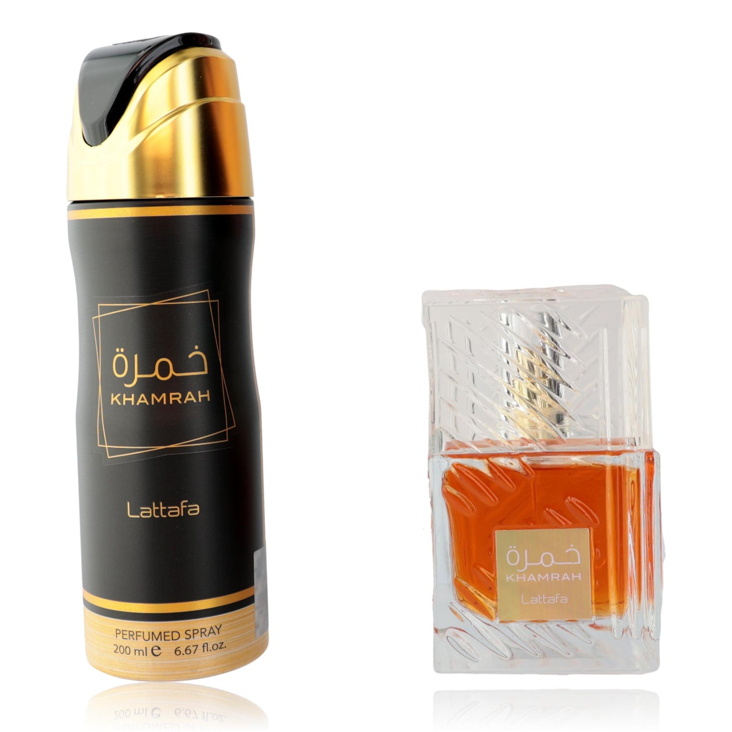 Khamrah by Lattafa, 2 Piece Gift Set for Unisex by Lattafa
