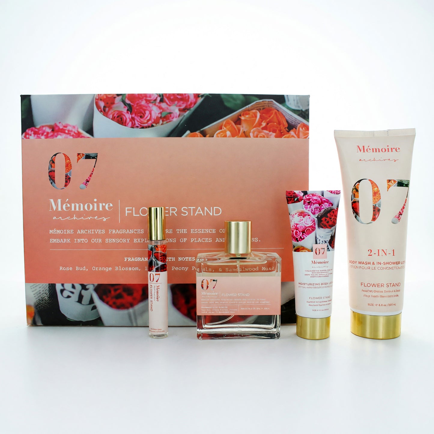 Flower Stand by Memoire Archives, 4 Piece Gift Set for Unisex by Memoire Archives