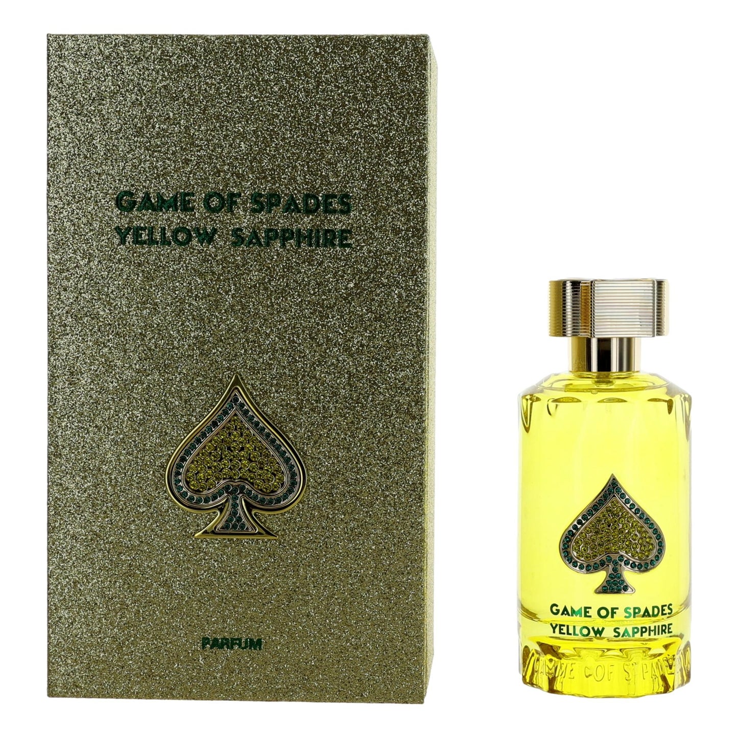 Game of Spades Yellow Sapphire by Jo Milano, 3oz Parfum Spray for Unisex by Jo Milano