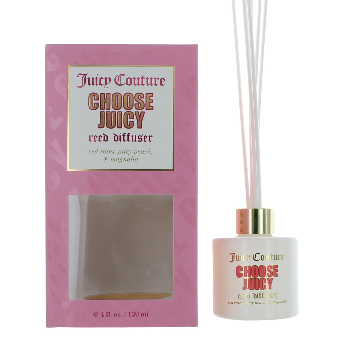 Choose Juicy by Juicy Couture, 4 oz Reed Diffuser - Choose Juicy by Juicy Couture