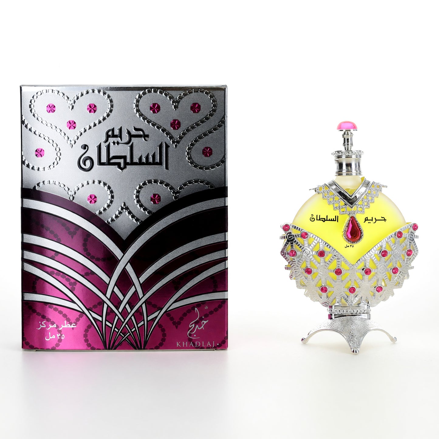 Khadlaj Hareem Al Sultan Silver by Al Khadlaj, 1.18oz Perfume Oil for Unisex by Al Khadlaj