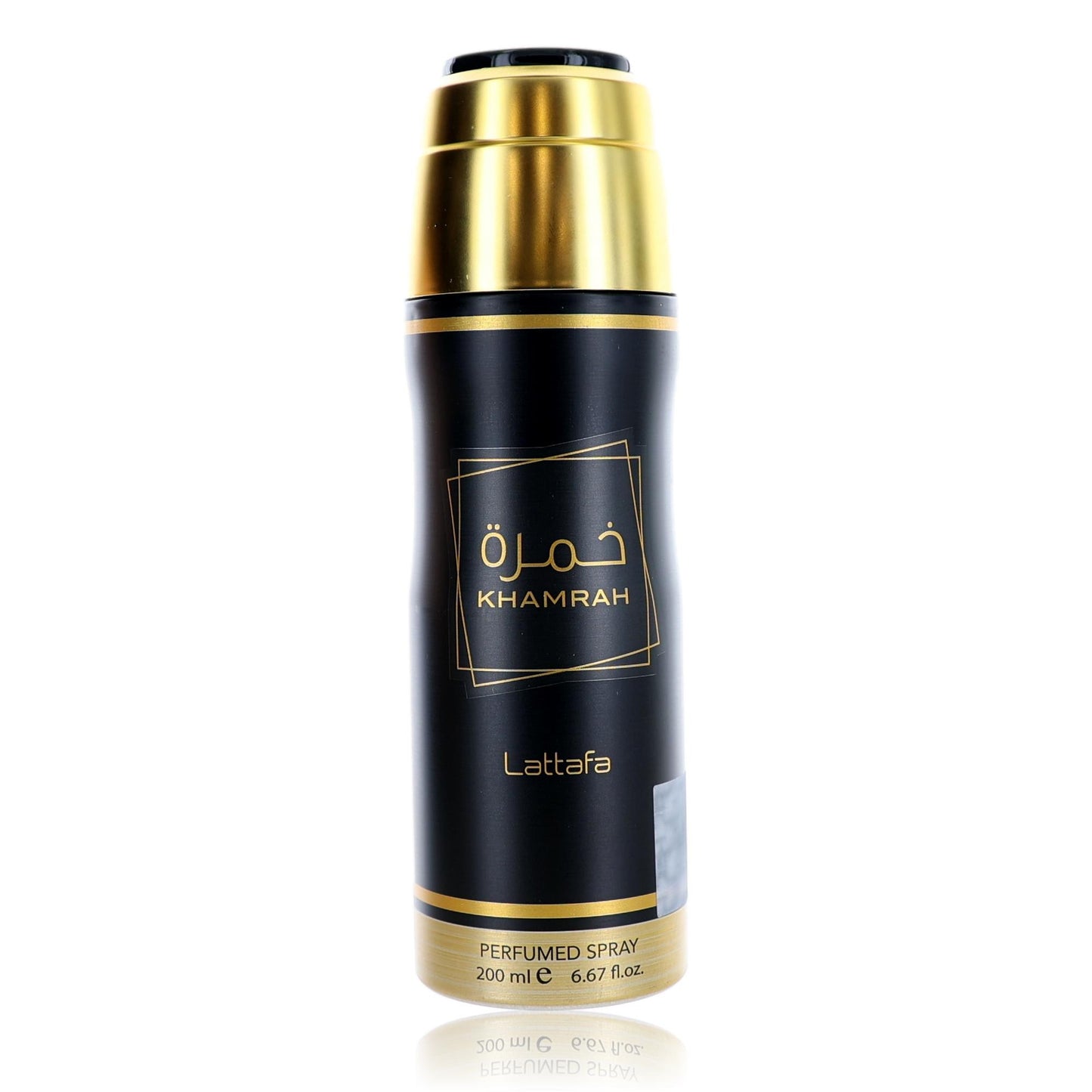 Khamrah by Lattafa, 6.7 oz Perfumed Deodorant Spray for Unisex by Lattafa
