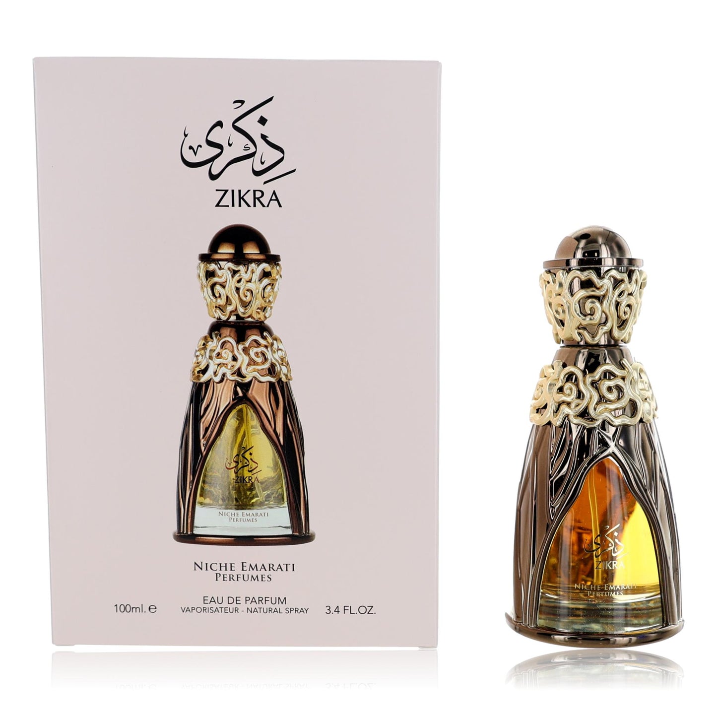 Niche Emarati Zikra by Lattafa, 3.4 oz EDP for Unisex by Lattafa