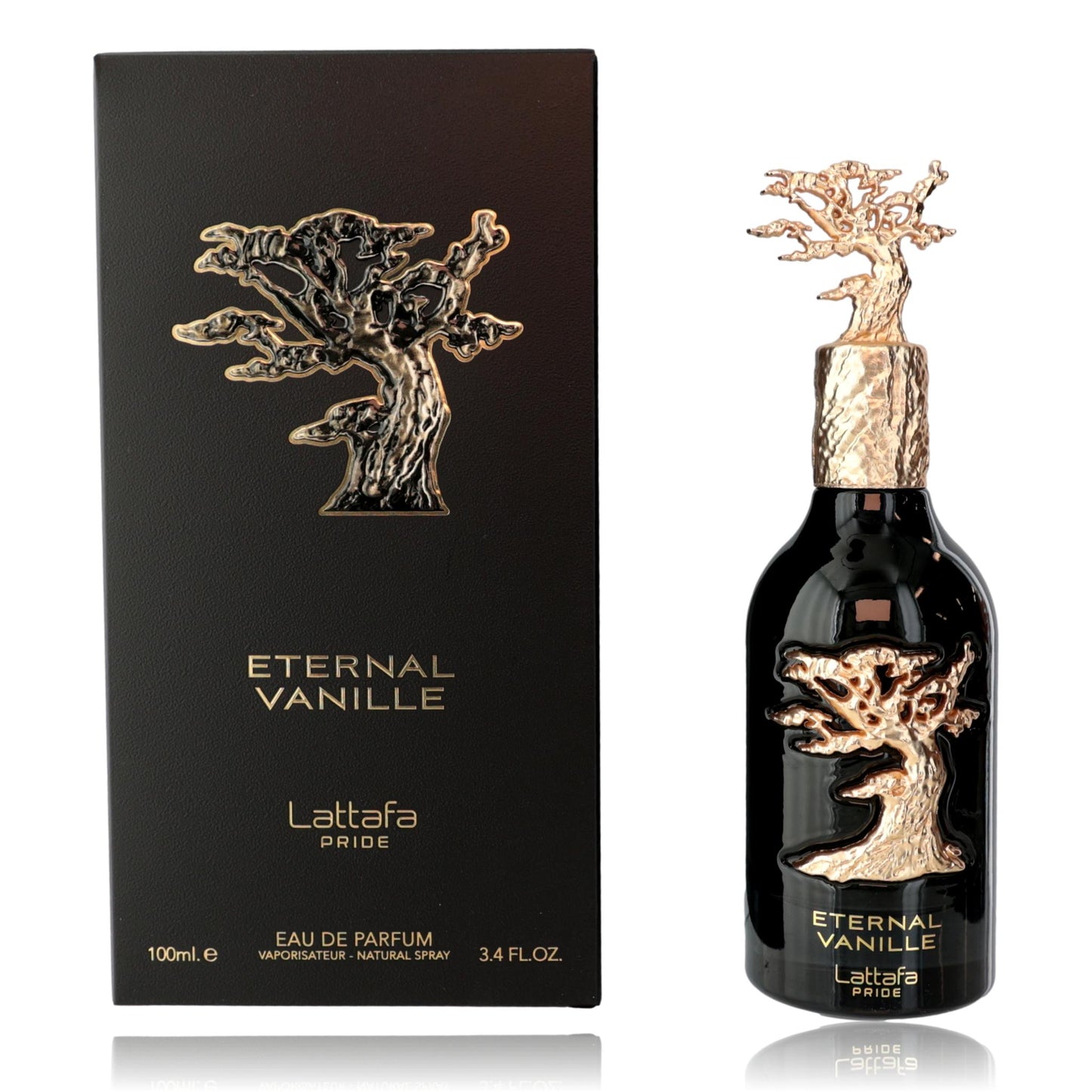 Eternal Vanille by Lattafa, 3.4 oz EDP Spray for Unisex by Lattafa