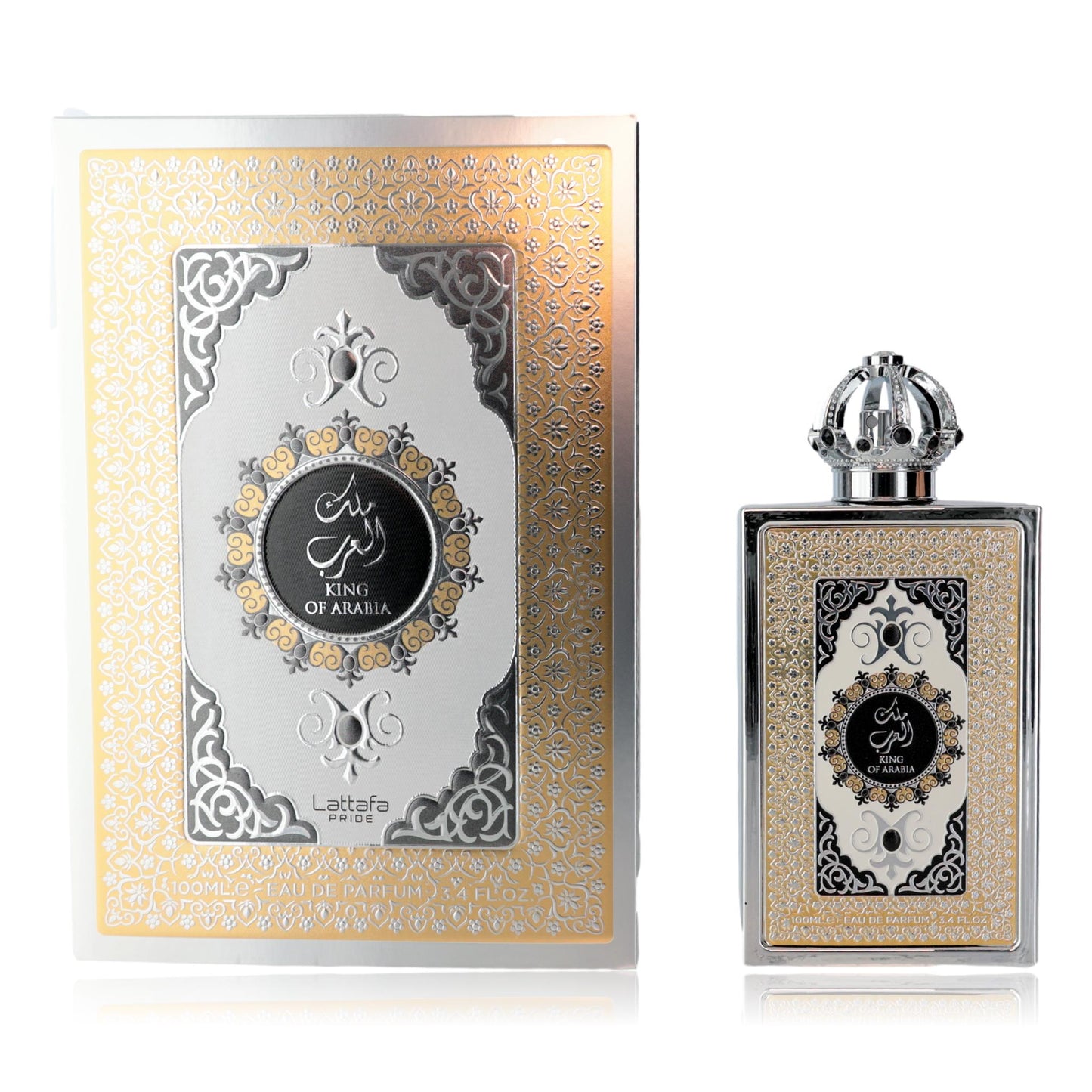 Pride King of Arabia by Lattafa, 3.4 oz EDP Spray for Unisex by Lattafa