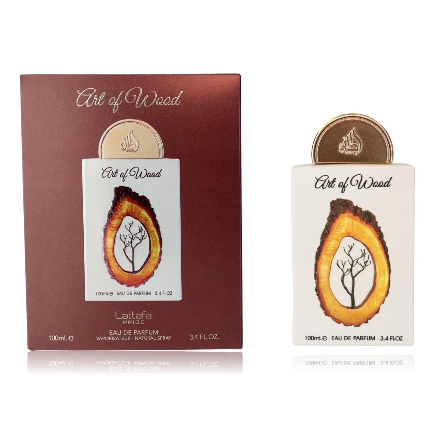 Art of Wood by Lattafa, 3.4 oz EDP Spray for Unisex by Lattafa