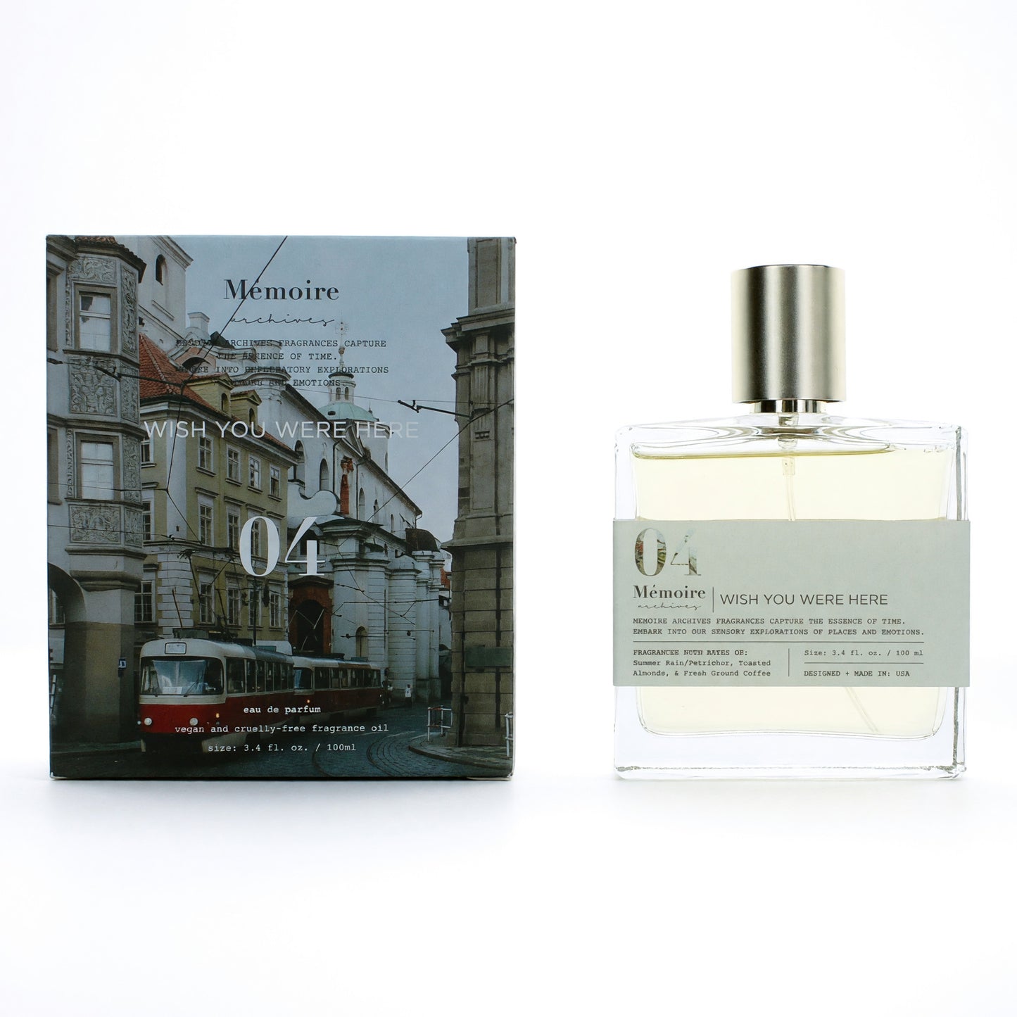 Wish You Were Here by Memoire Archives, 3.4 oz EDP Spray for Unisex by Memoire Archives