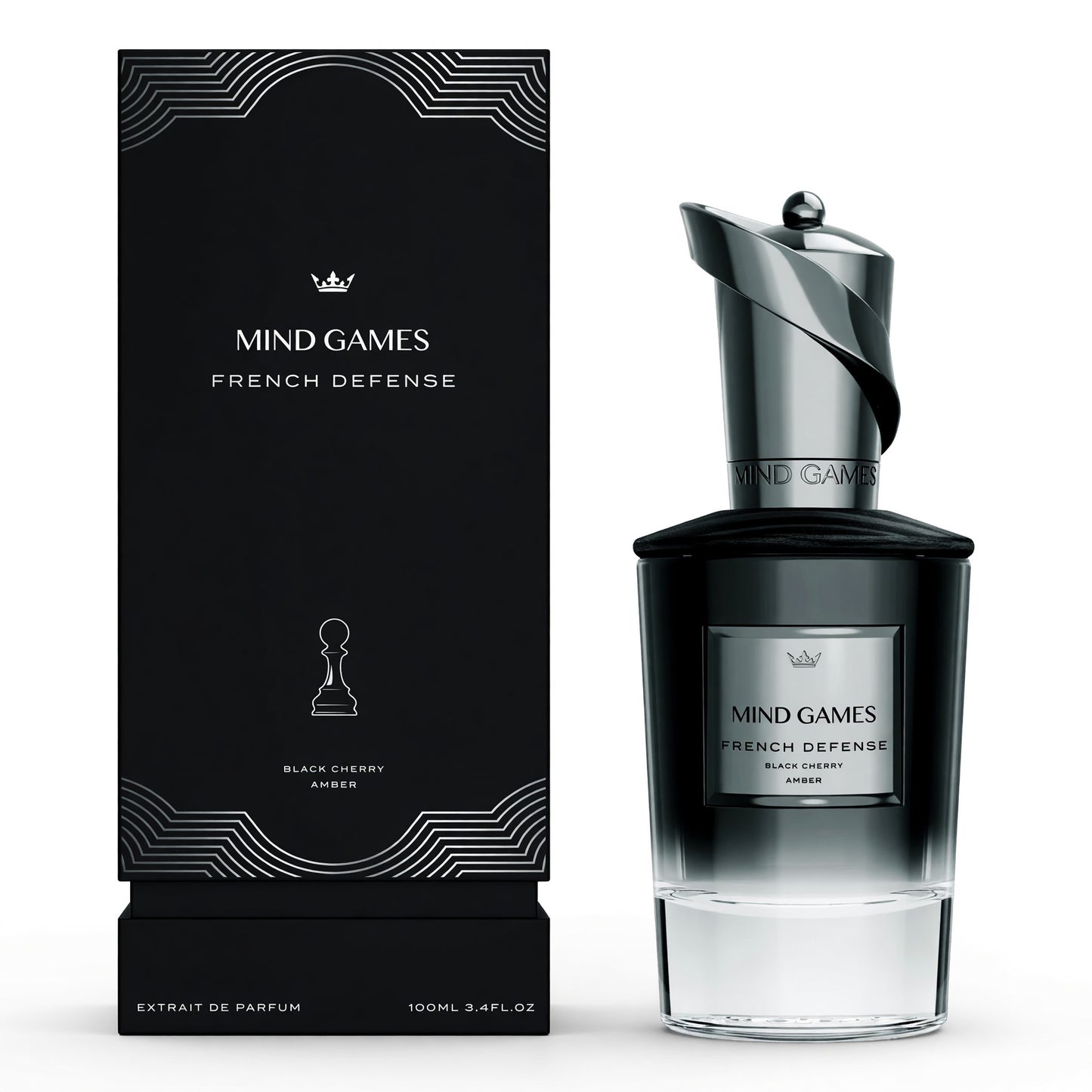 French Defense by Mind Games, 3.4 oz Extrait de Parfum for Unisex by Mind Games