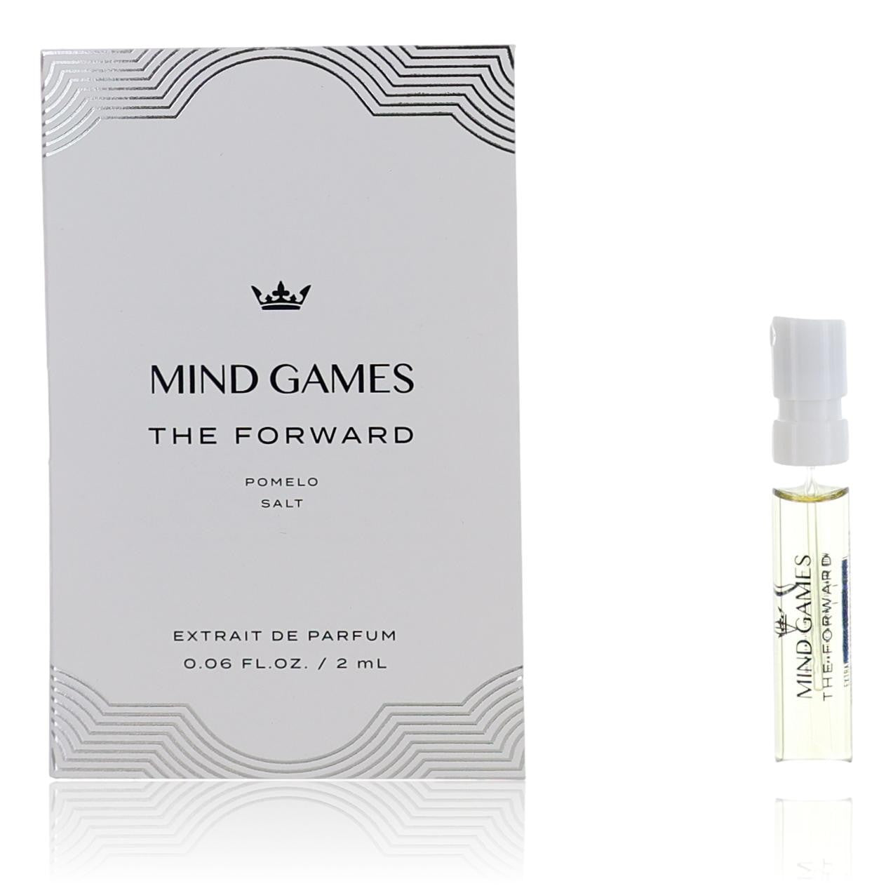 The Forward by Mind Games, 0.06oz Extrait de Parfum for Unisex Sample by Mind Games