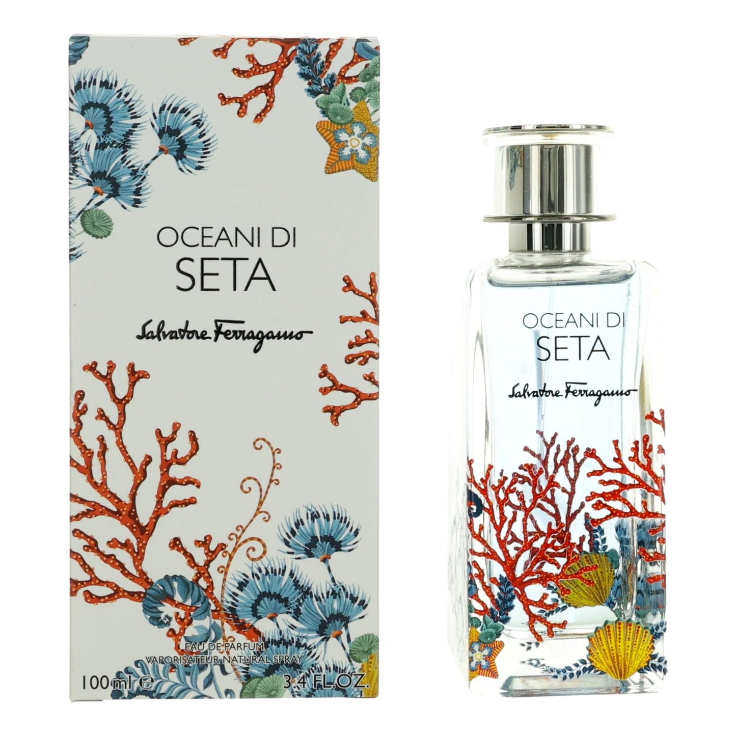 Oceani Di Seta by Salvatore Ferragamo, 3.4 oz EDP Spray for Unisex by Salvatore Ferragamo