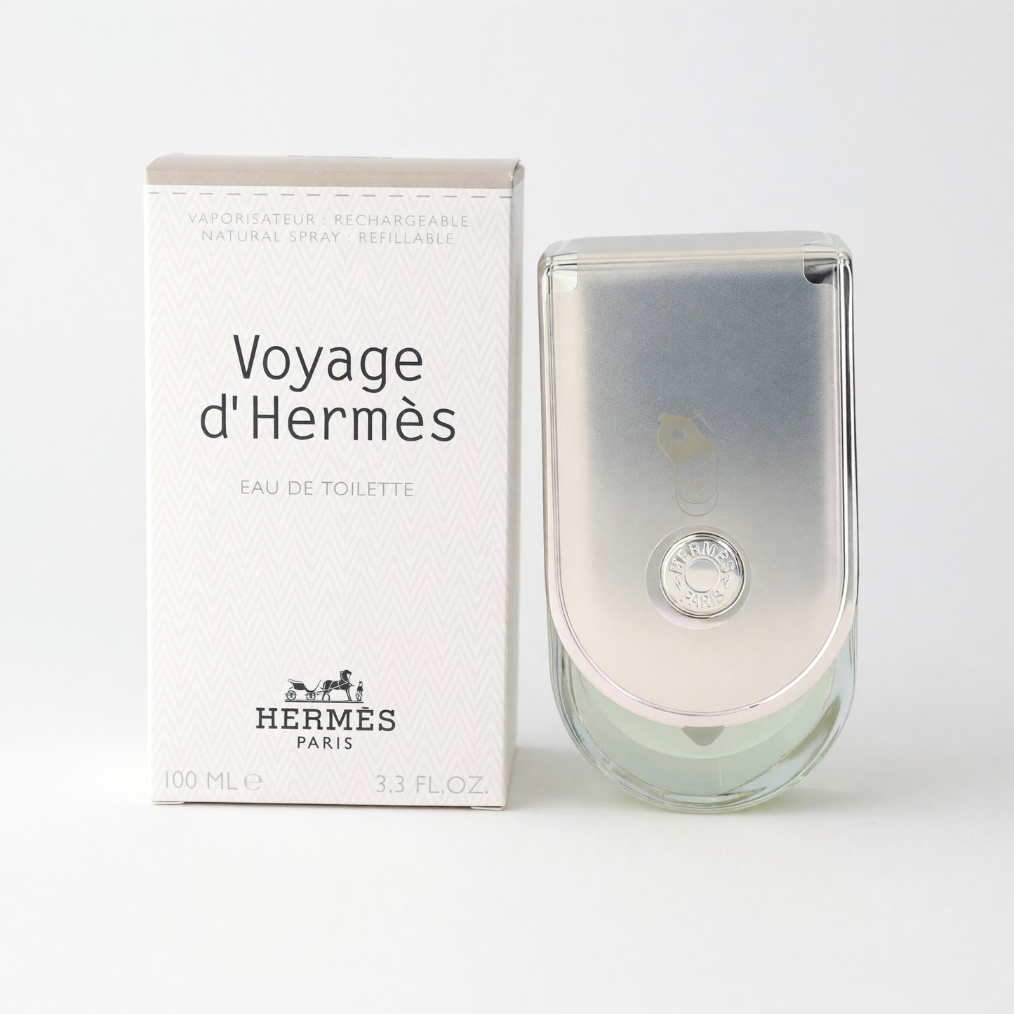 Voyage d'Hermes by Hermes, 3.3 oz EDT Refillable Spray Unisex by Hermes