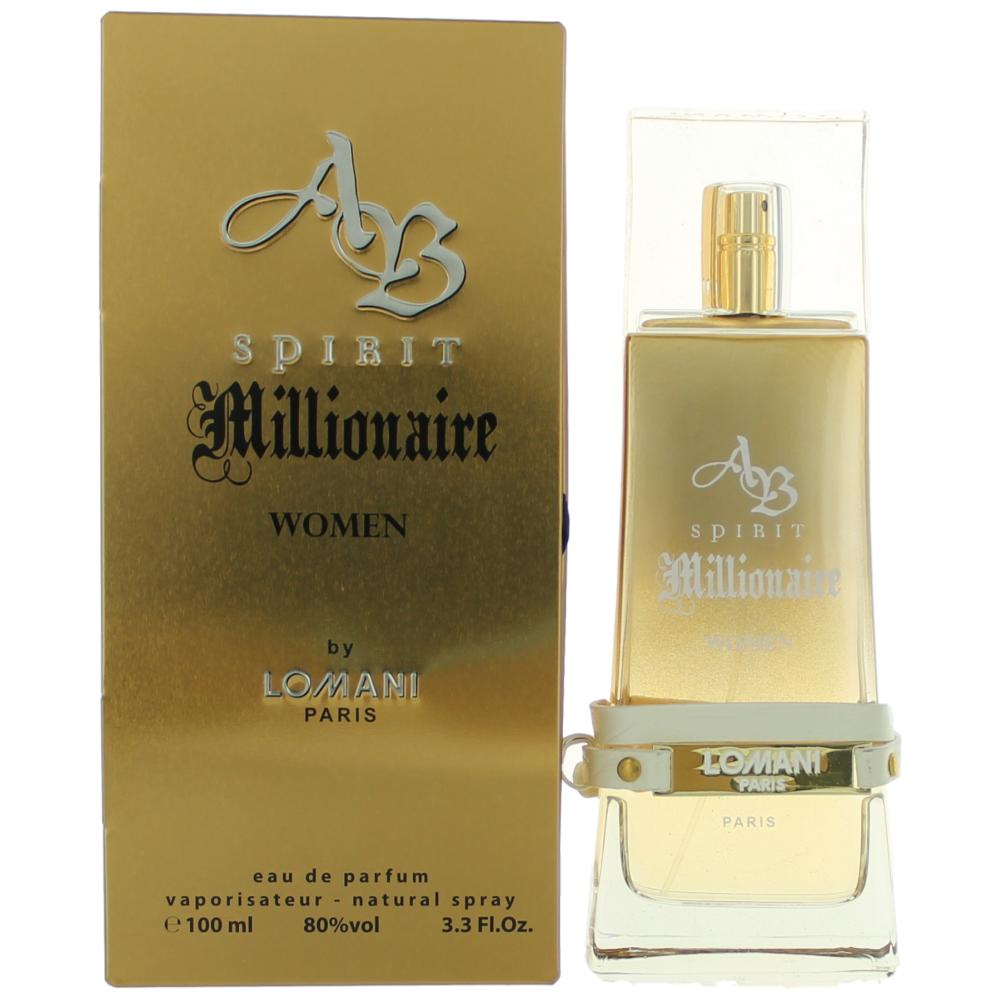 AB Spirit Millionaire by Lomani, 3.3 oz EDP Spray for Women by Lomani