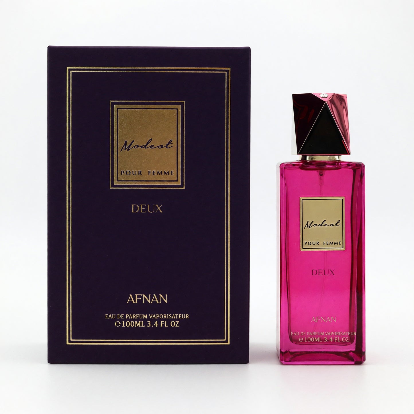 Modest Deux by Afnan, 3.4 oz EDP Spray for Women by Afnan