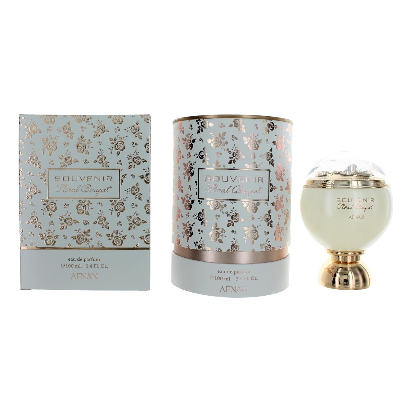 Souvenir Floral Bouquet by Afnan, 3.4 oz EDP Spray for Women by Afnan