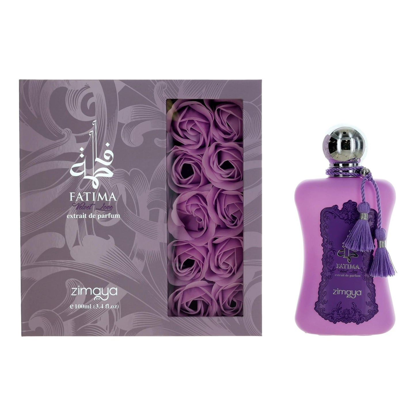 Fatima Velvet Love by Zimaya, 3.4oz Extrait de Parfum Spray women by Zimaya