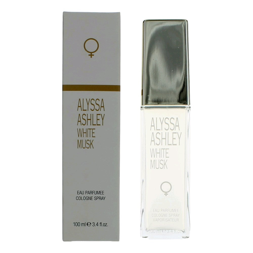 White Musk by Alyssa Ashley, 3.4oz Eau Parfumee Cologne Spray women by Alyssa Ashley