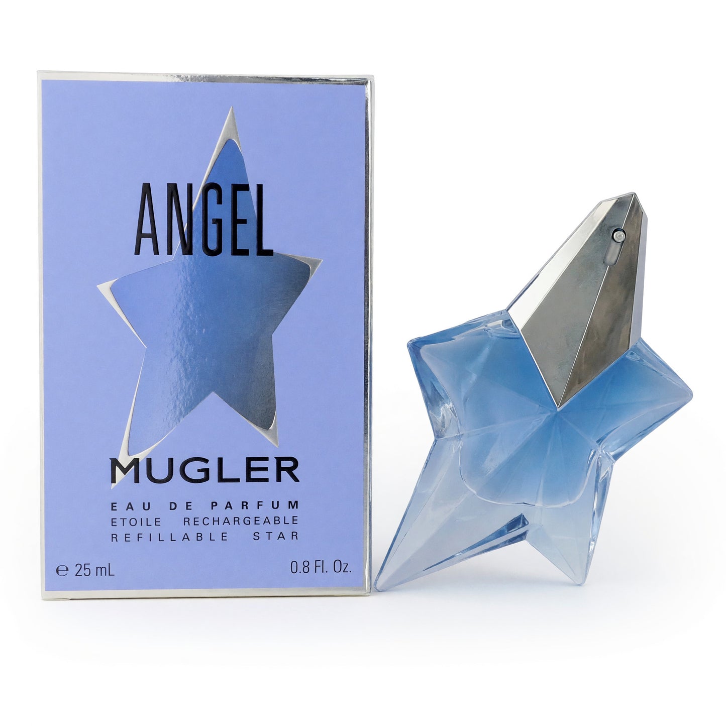 Angel by Thierry Mugler, 0.8 oz EDP Spray Refillable for Women by Thierry Mugler