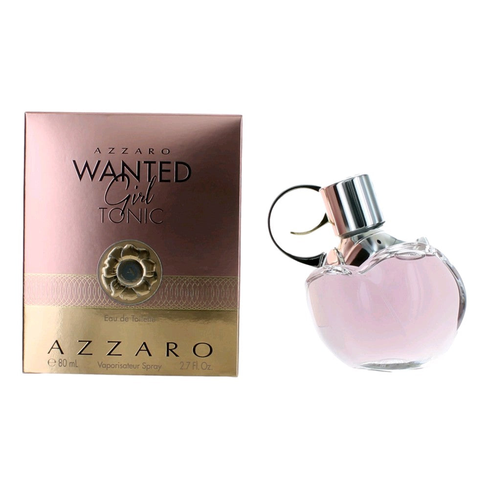 Azzaro Wanted Girl Tonic by Azzaro, 2.7 oz EDT Spray for Women by Azzaro