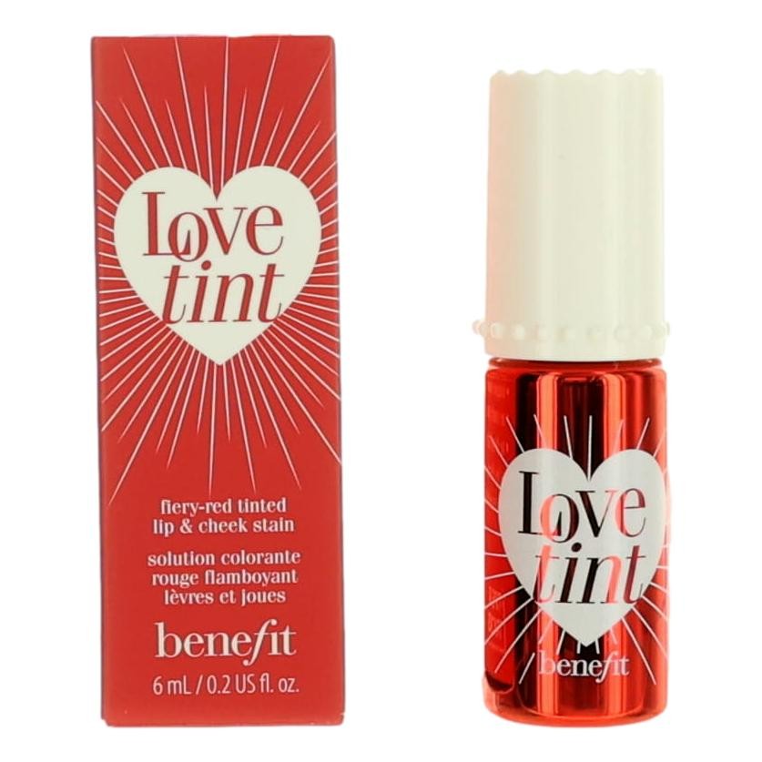 Love Tint by Benefit, 0.2 oz Fiery-red tined Lip & Cheek Stain by Benefit