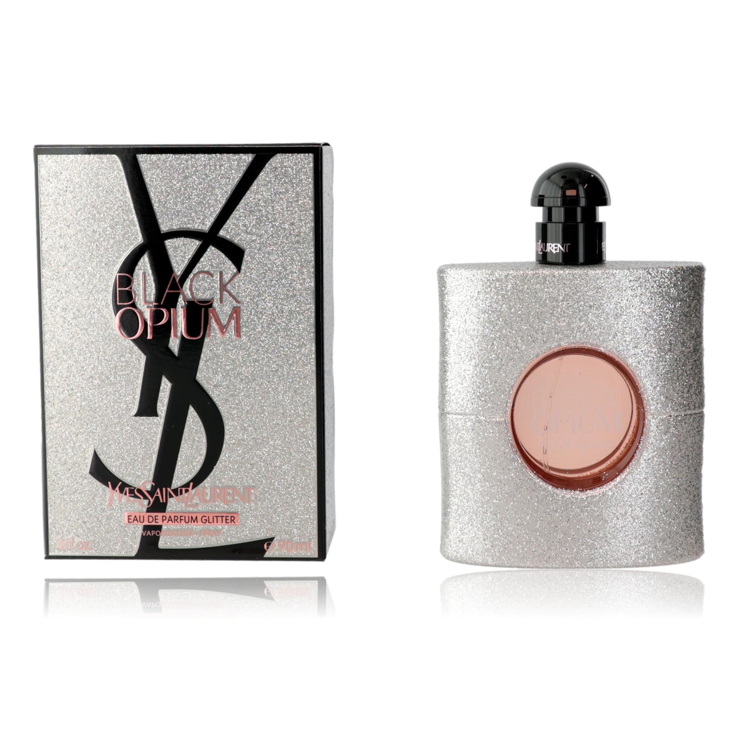 Black Opium Glitter by Yves Saint Laurent, 3 oz EDP Spray for Women by Yves Saint Laurent