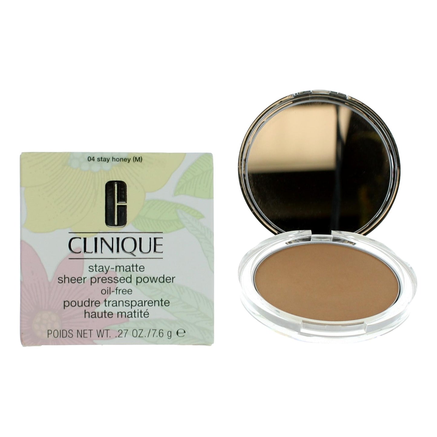 Clinique Stay-Matte by Clinique, .27 oz Sheer Pressed Powder- 04 Stay Honey by Clinique