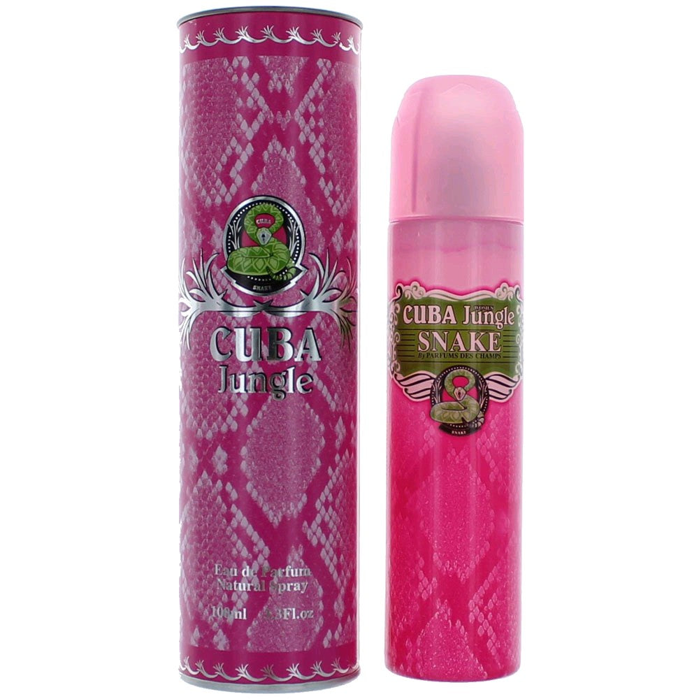 Cuba Jungle Snake by Cuba, 3.3 oz EDP Spray for Women by Cuba