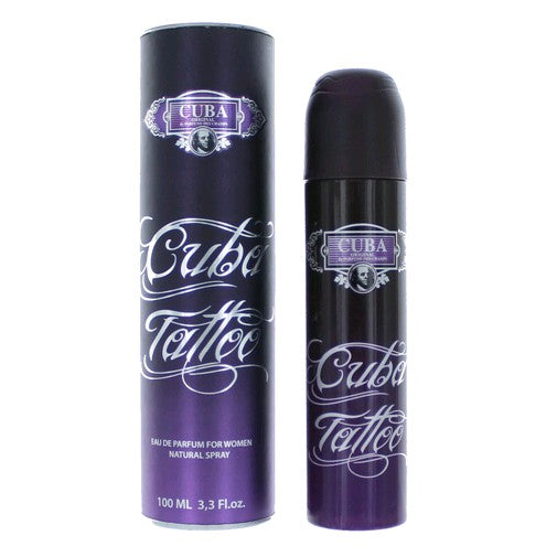 Cuba Tattoo by Cuba, 3.3 oz EDP Spray for Women by Cuba