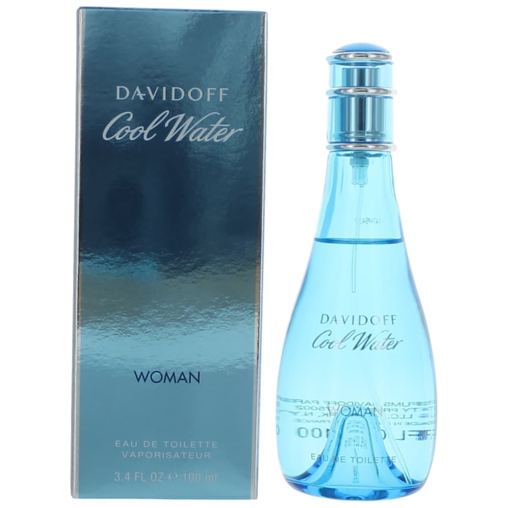 Cool Water by Davidoff, 3.4 oz EDT Spray for Women by Davidoff
